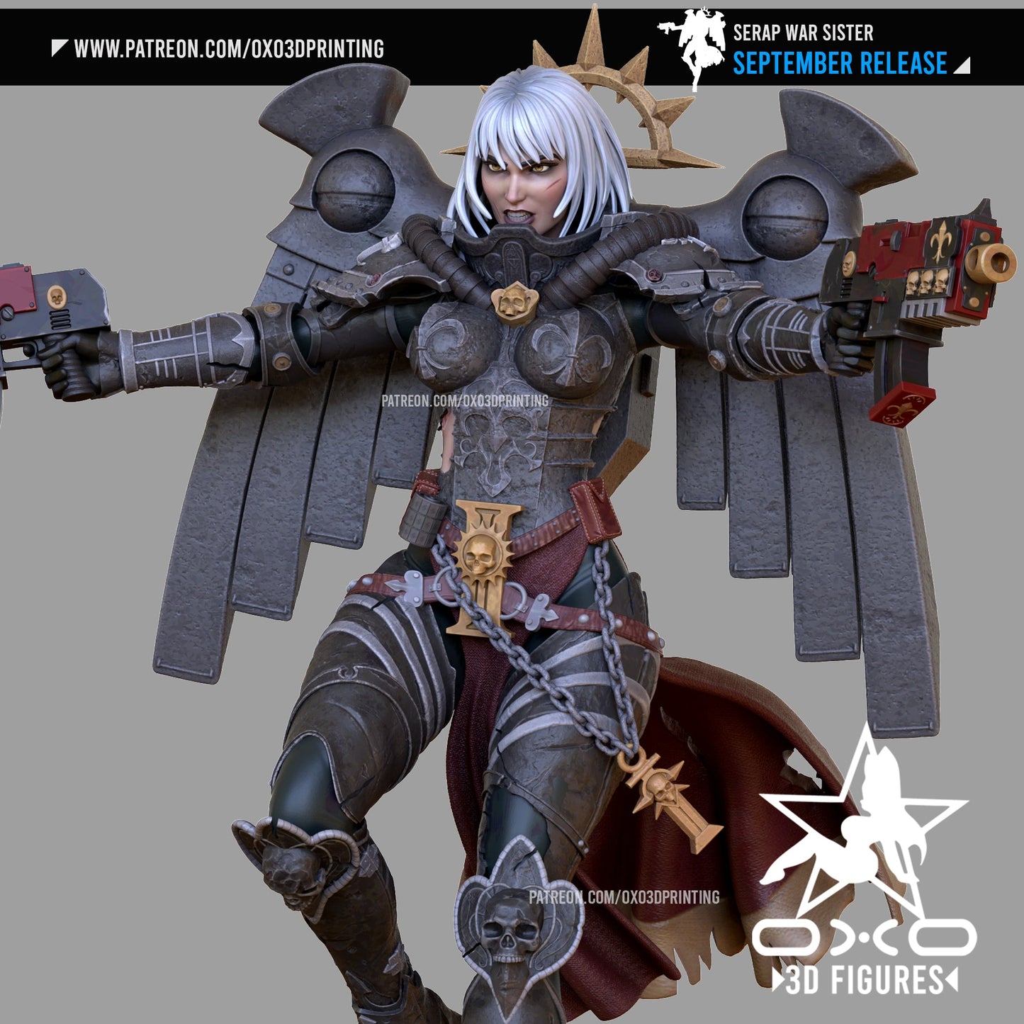 Serap War Sister - OXO3D - Dark Forge Arts