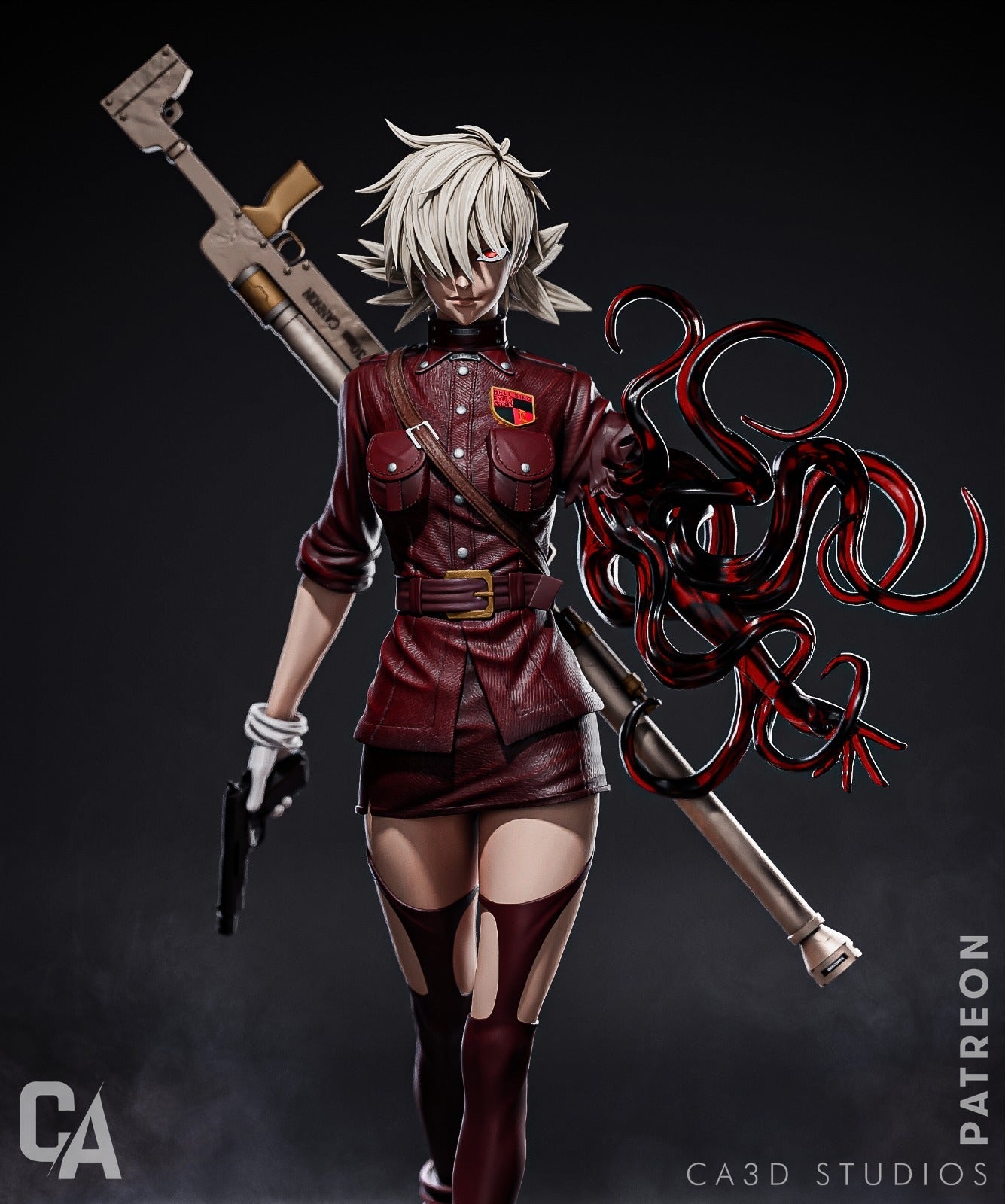 Seras Victoria - CA 3D Studios - Dark Forge Arts