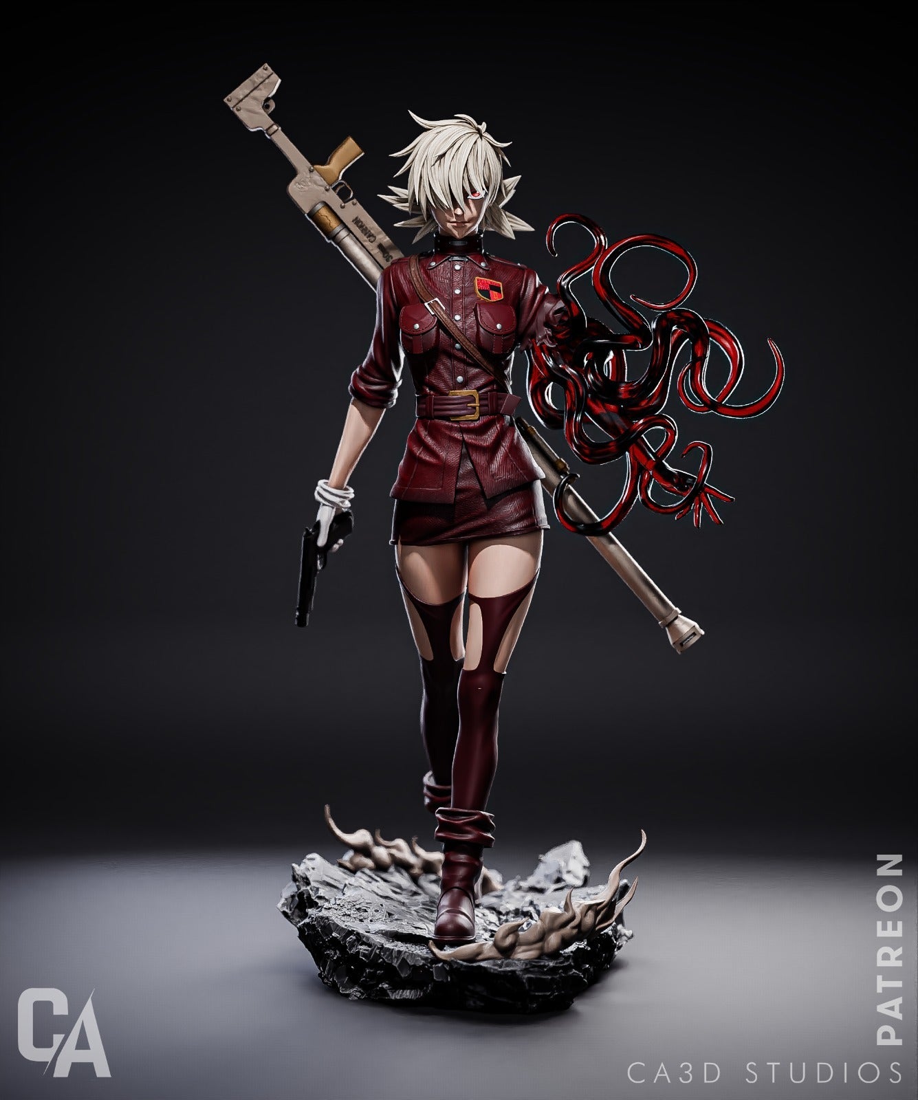 Seras Victoria - CA 3D Studios - Dark Forge Arts