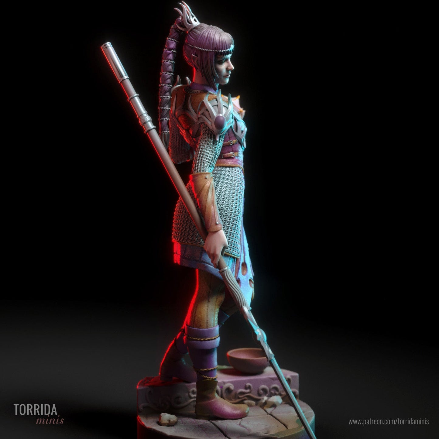 Shadowheart - Torrida Minis - Dark Forge Arts