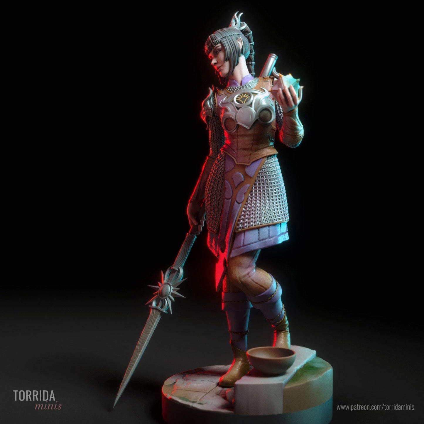 Shadowheart - Torrida Minis - Dark Forge Arts