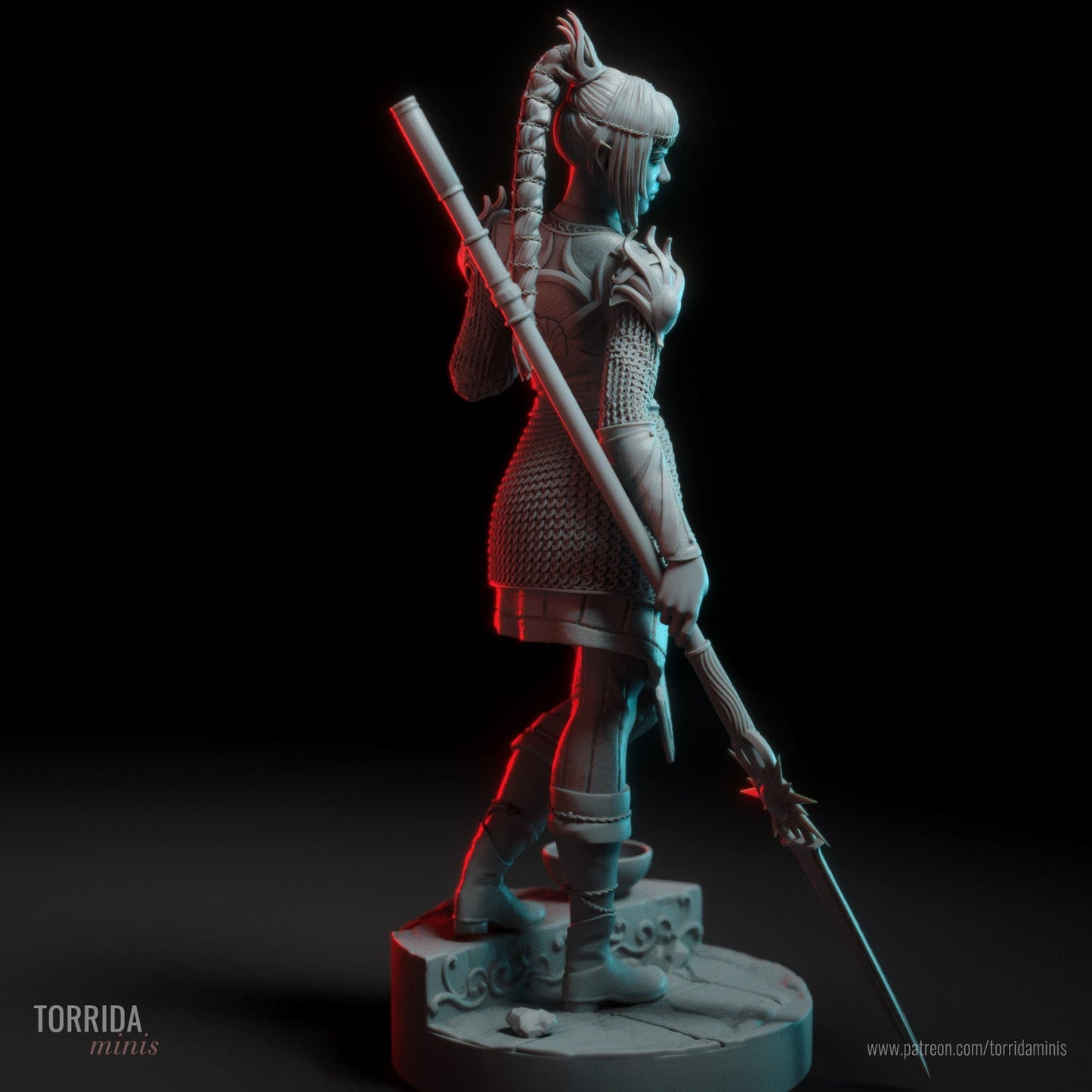 Shadowheart - Torrida Minis - Dark Forge Arts