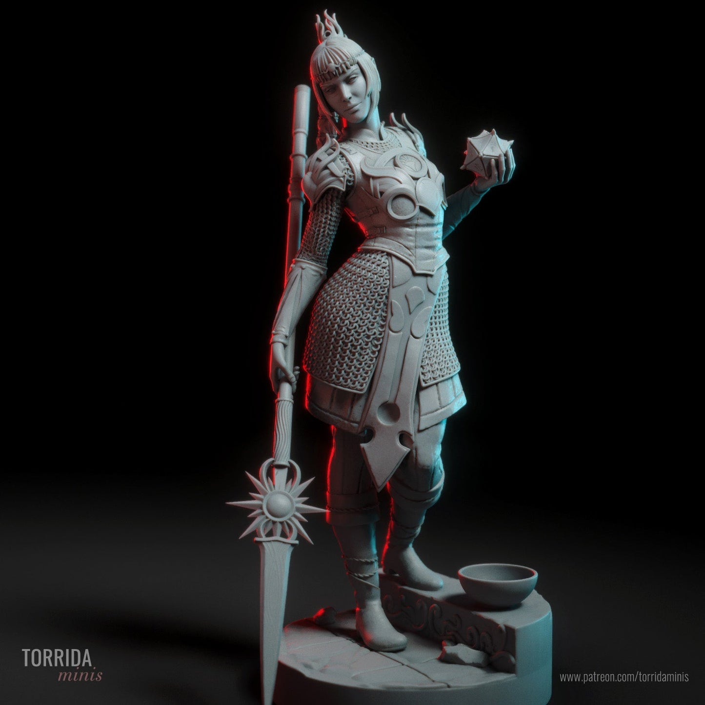 Shadowheart - Torrida Minis - Dark Forge Arts