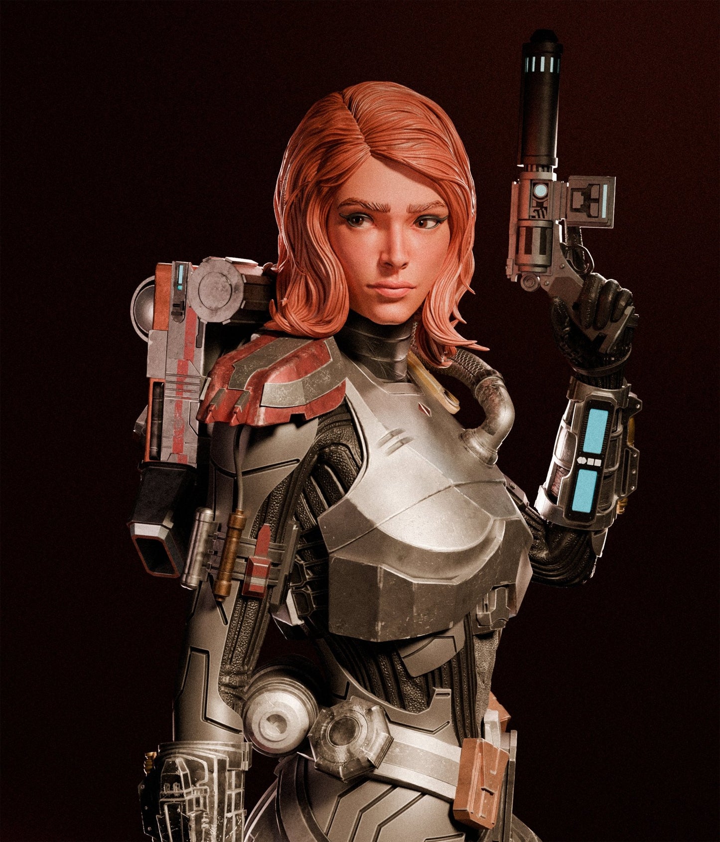 Shae Vizla - CA 3D Studios - Dark Forge Arts