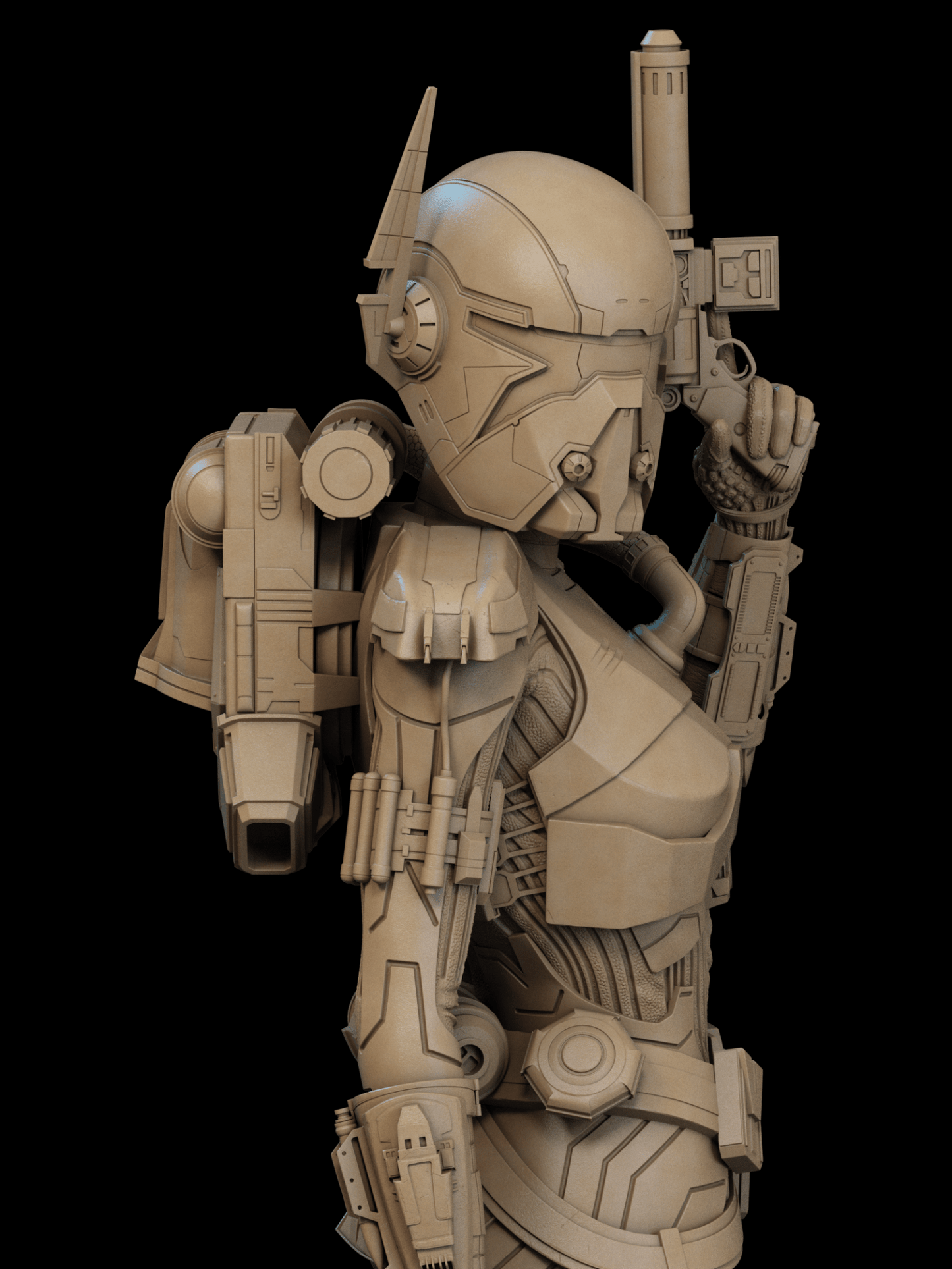 Shae Vizla - CA 3D Studios - Dark Forge Arts
