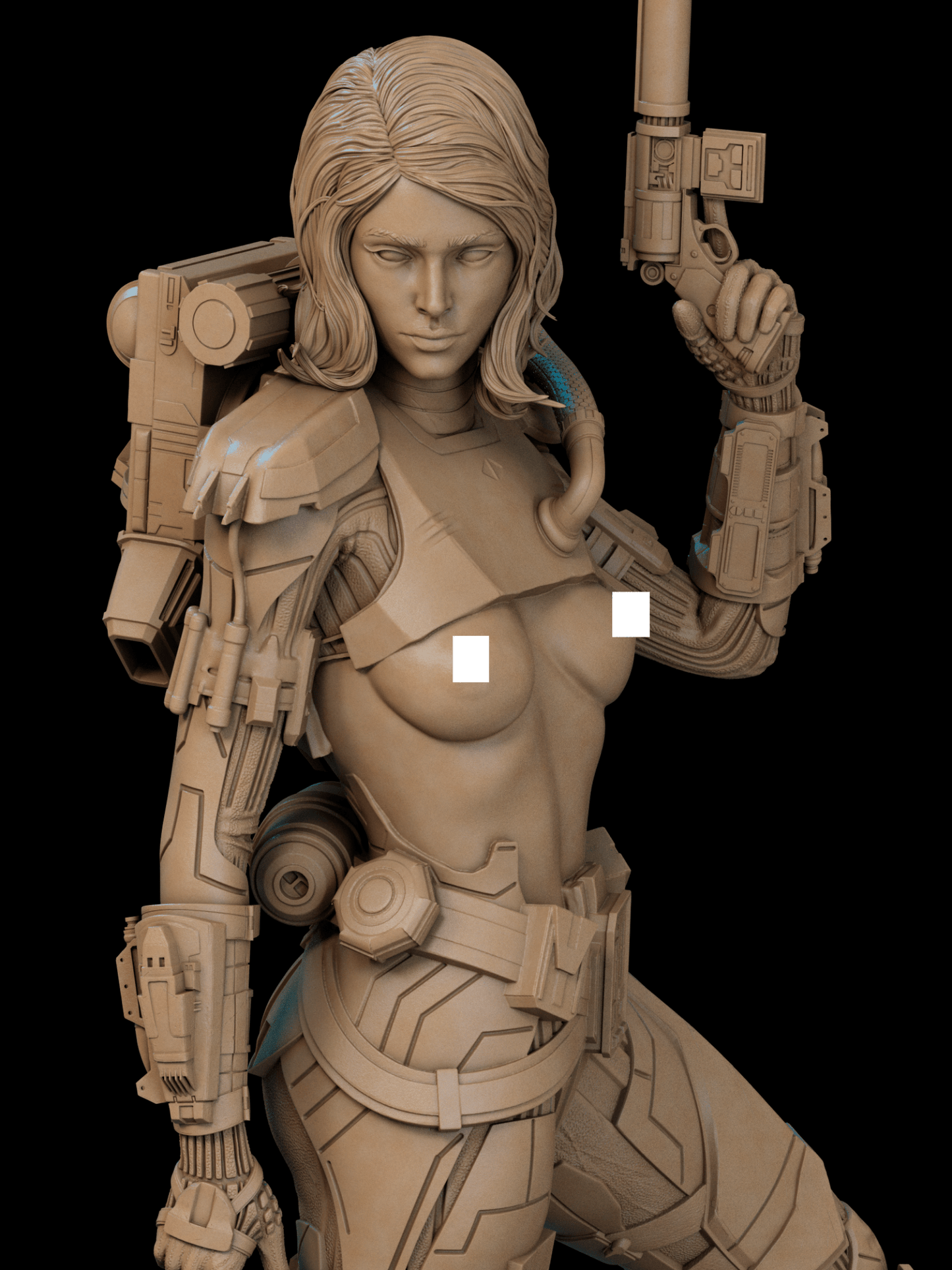 Shae Vizla - CA 3D Studios - Dark Forge Arts