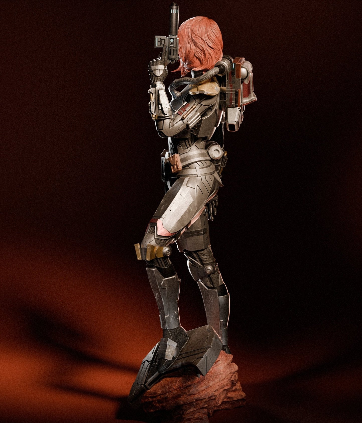 Shae Vizla - CA 3D Studios - Dark Forge Arts
