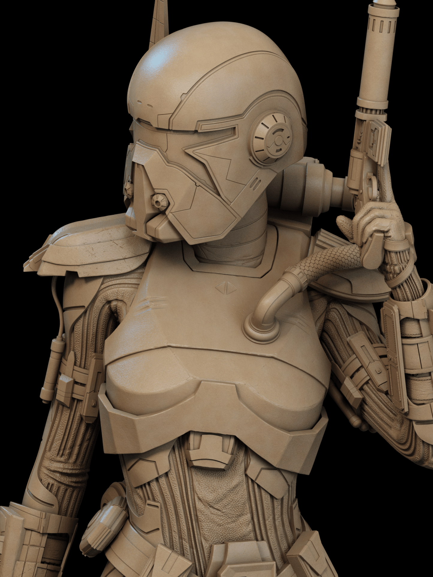 Shae Vizla - CA 3D Studios - Dark Forge Arts