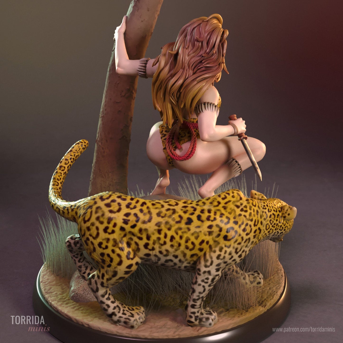 Shanna the She - Devil - Torrida Minis - Dark Forge Arts