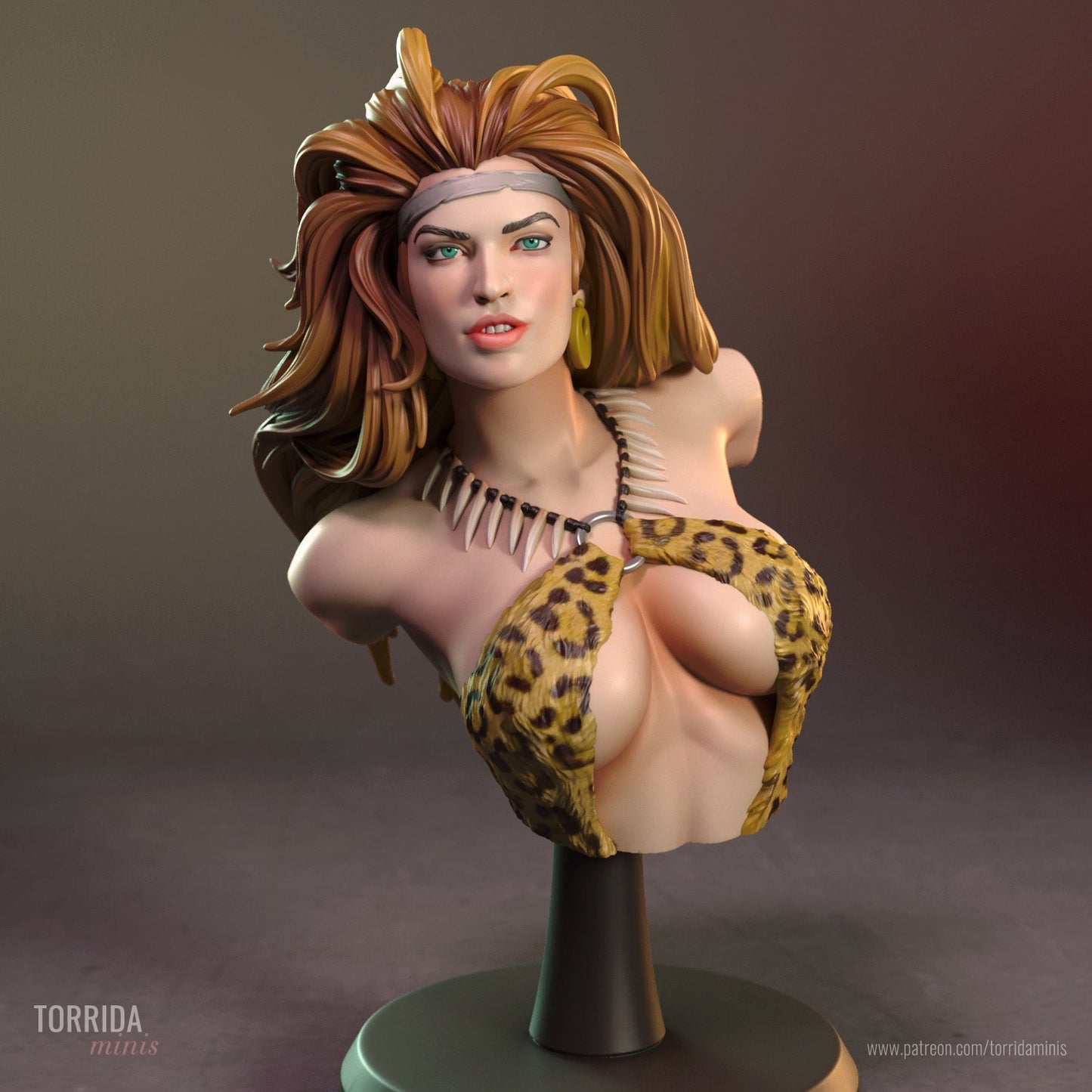 Shanna the She - Devil - Torrida Minis - Dark Forge Arts