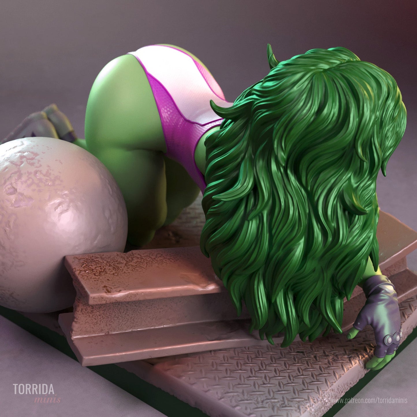 She - Hulk - Torrida Minis - Dark Forge Arts