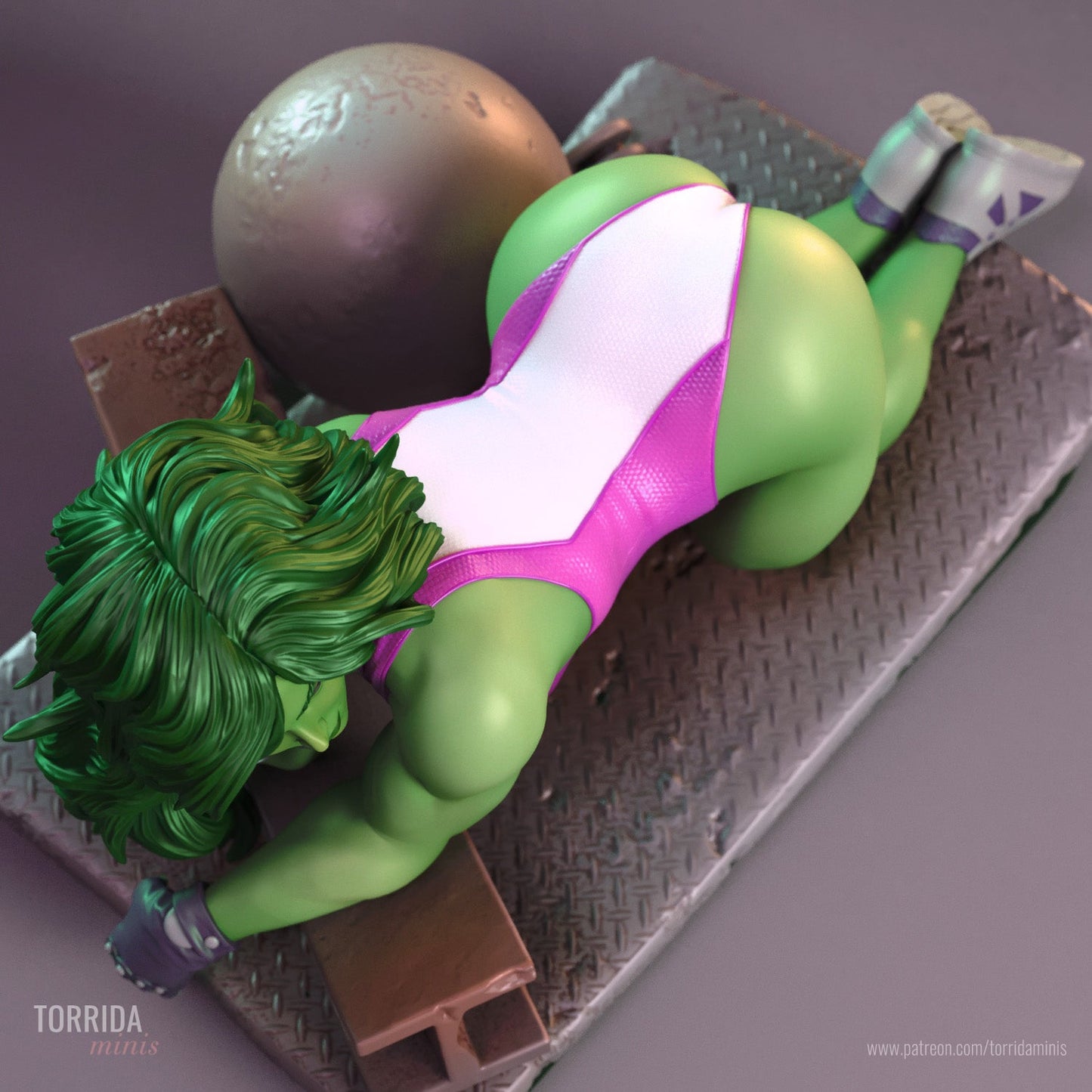 She - Hulk - Torrida Minis - Dark Forge Arts