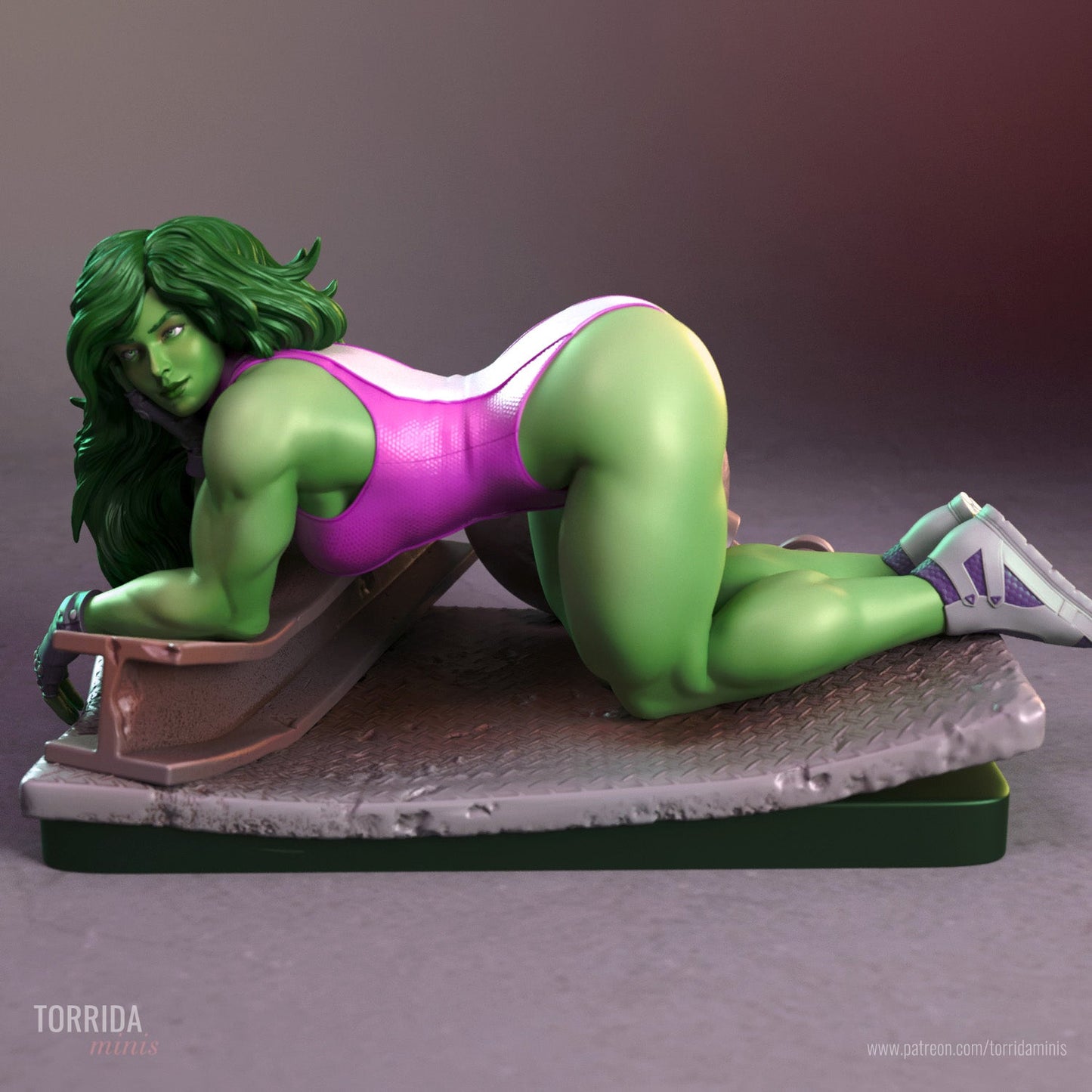 She - Hulk - Torrida Minis - Dark Forge Arts
