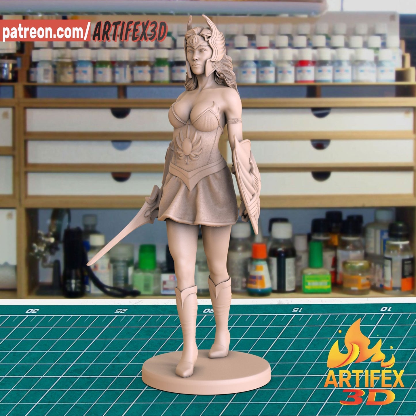 She - Ra - Artifex3D - Dark Forge Arts