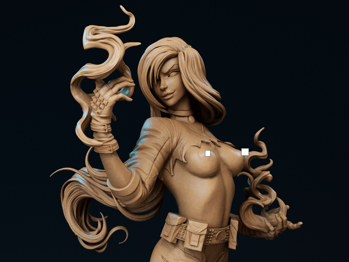 Shego - CA 3D Studios - Dark Forge Arts