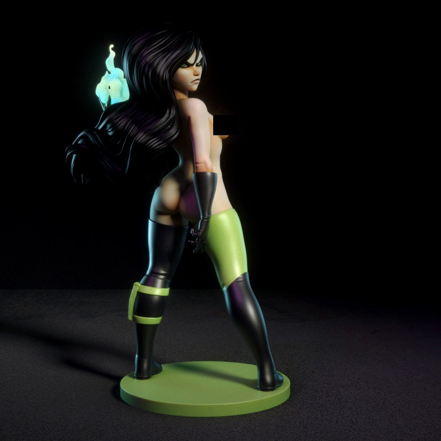 Shego - Torrida Minis - Dark Forge Arts