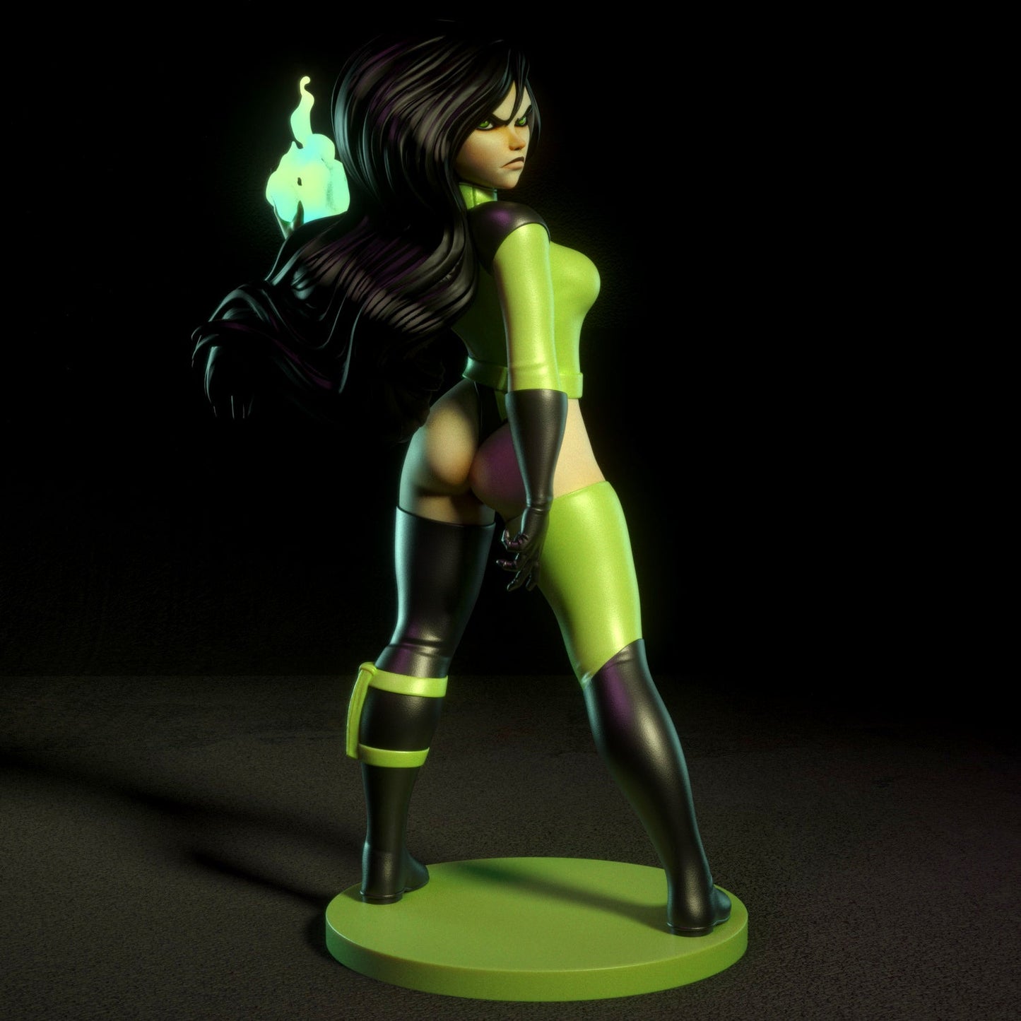 Shego - Torrida Minis - Dark Forge Arts