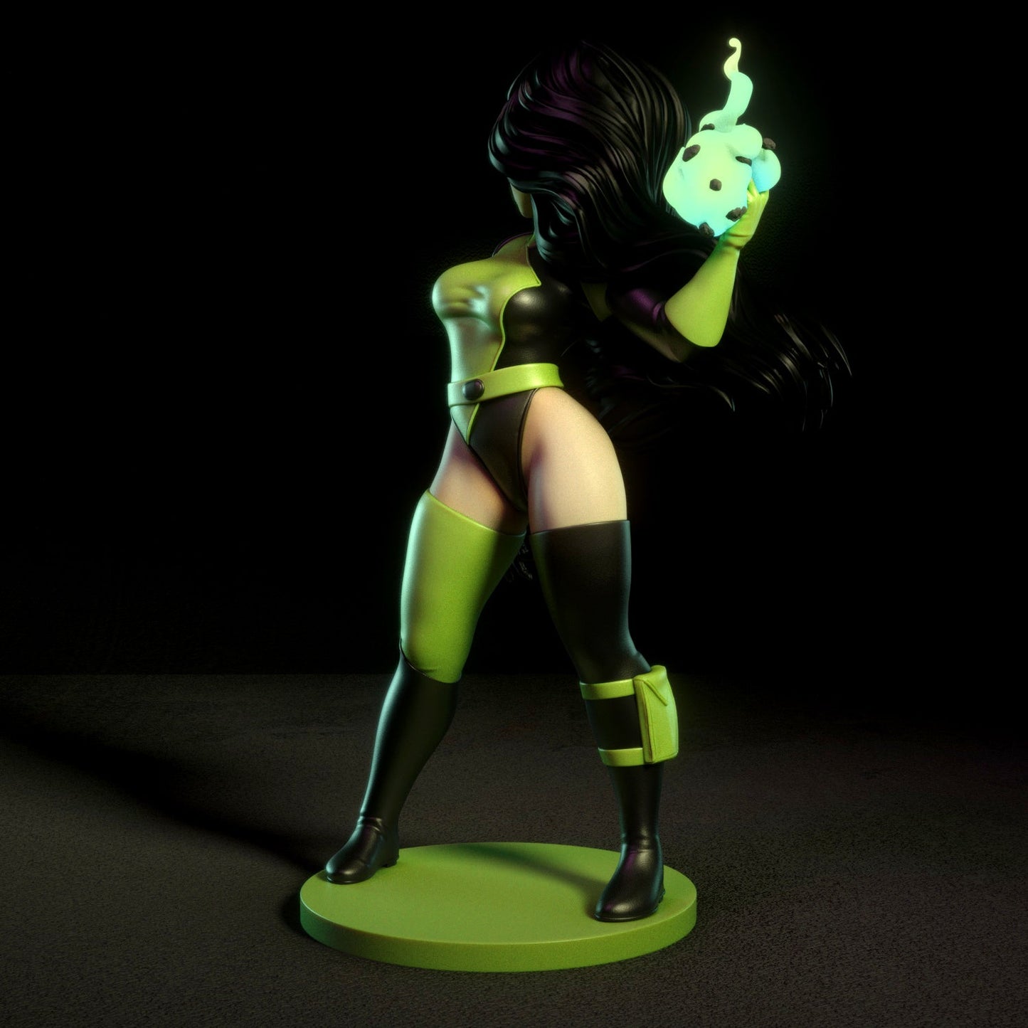 Shego - Torrida Minis - Dark Forge Arts