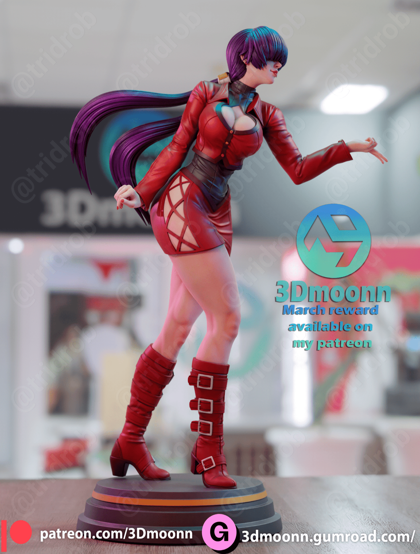 Shermie - 3DMoonn - Dark Forge Arts