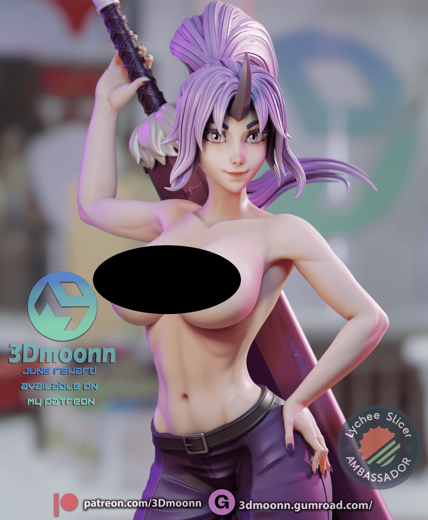 Shion - 3DMoonn - Dark Forge Arts