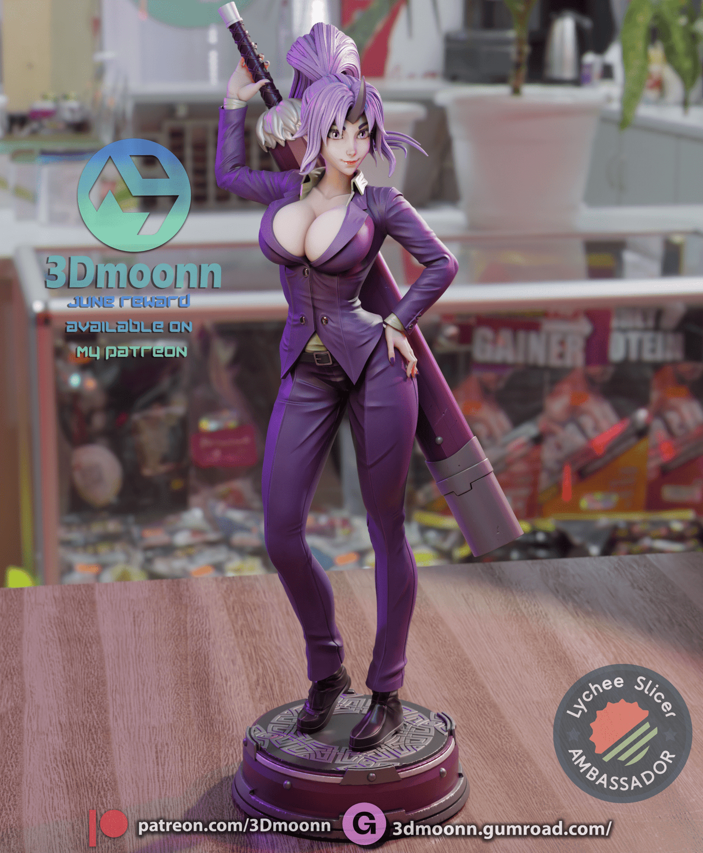 Shion - 3DMoonn - Dark Forge Arts