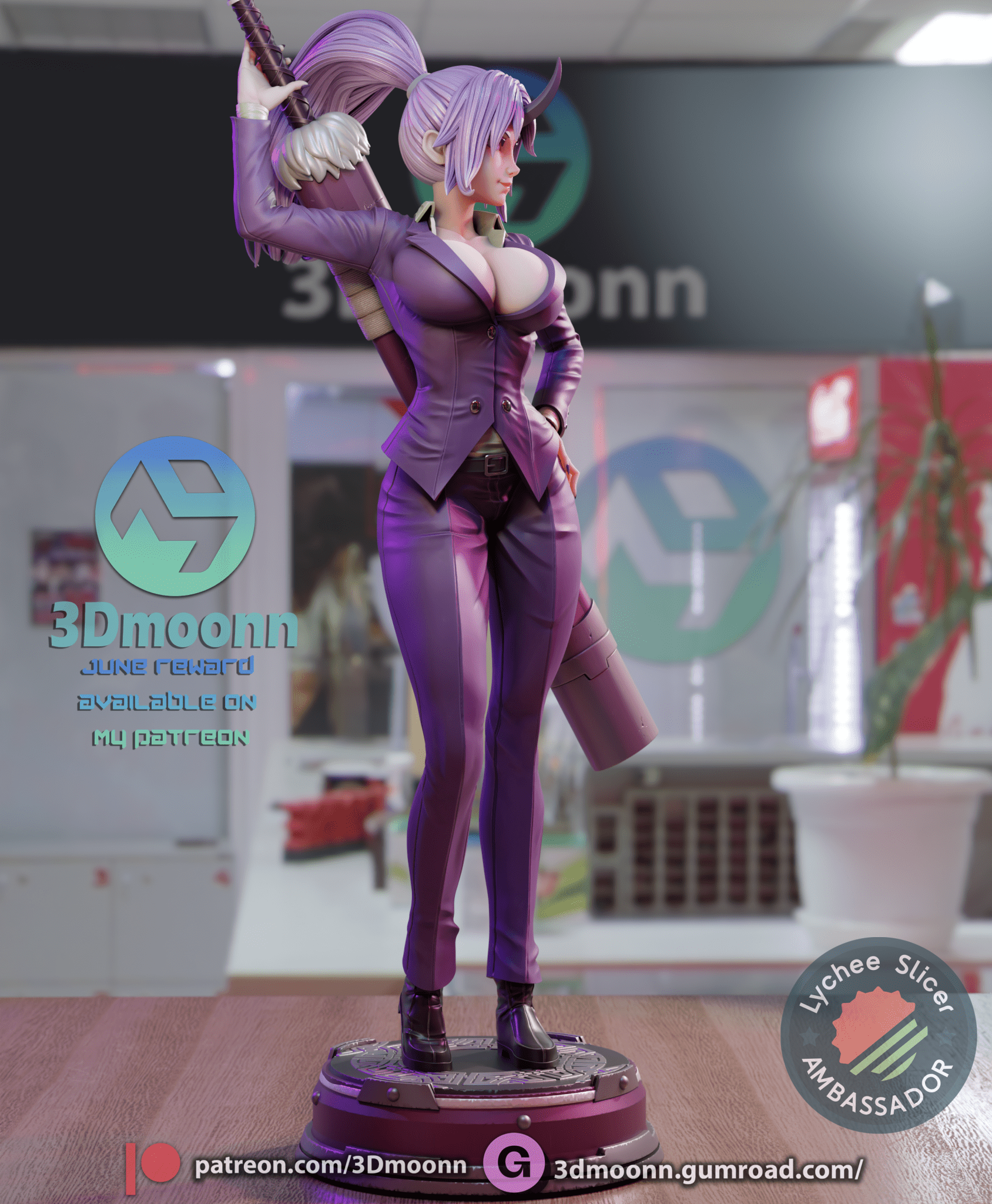 Shion - 3DMoonn - Dark Forge Arts
