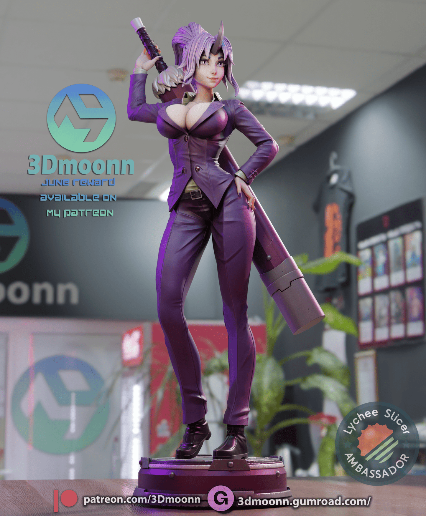 Shion - 3DMoonn - Dark Forge Arts