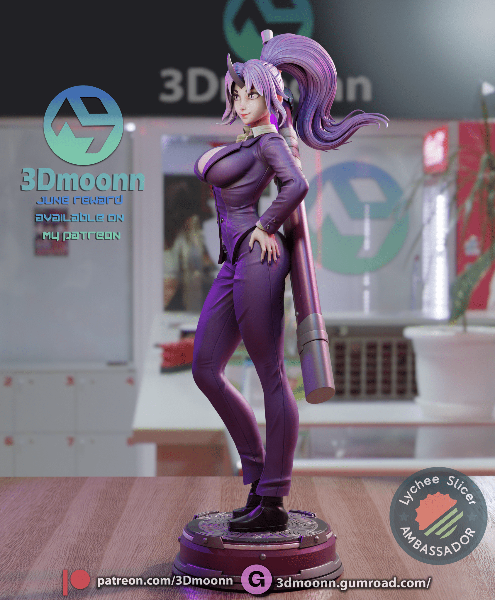 Shion - 3DMoonn - Dark Forge Arts