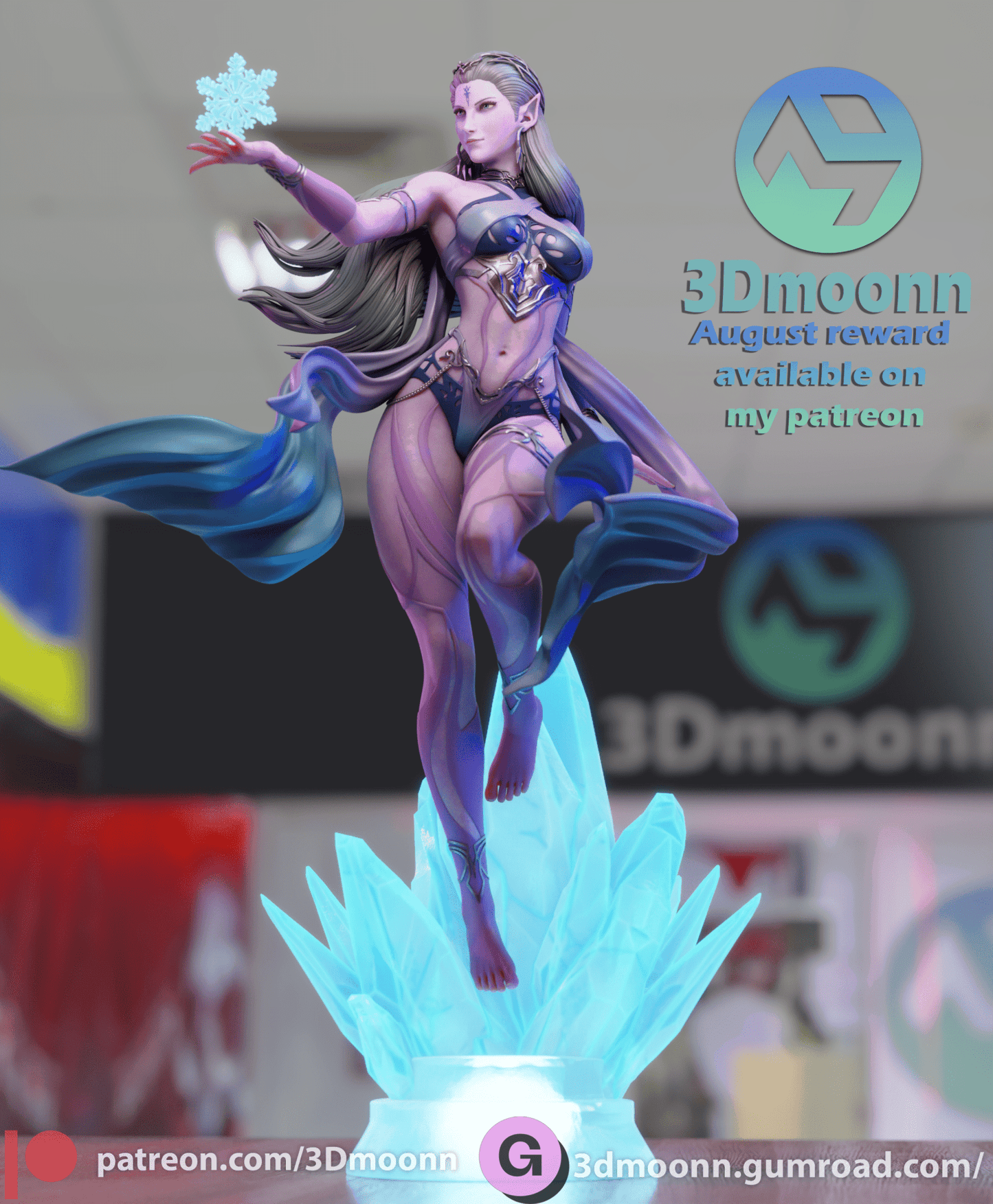 Shiva - 3DMoonn - Dark Forge Arts
