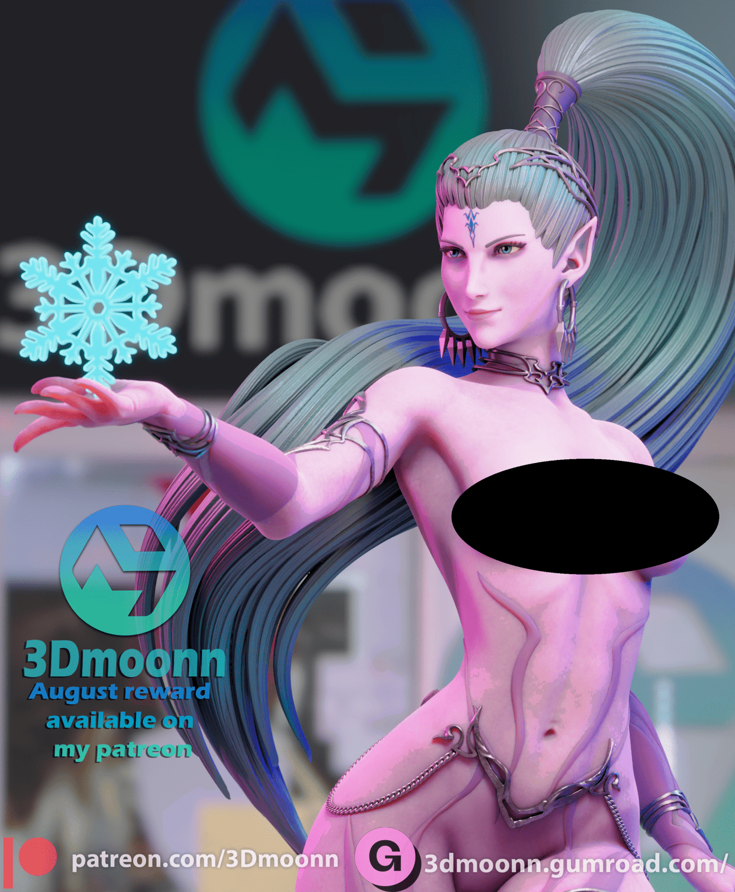 Shiva - 3DMoonn - Dark Forge Arts