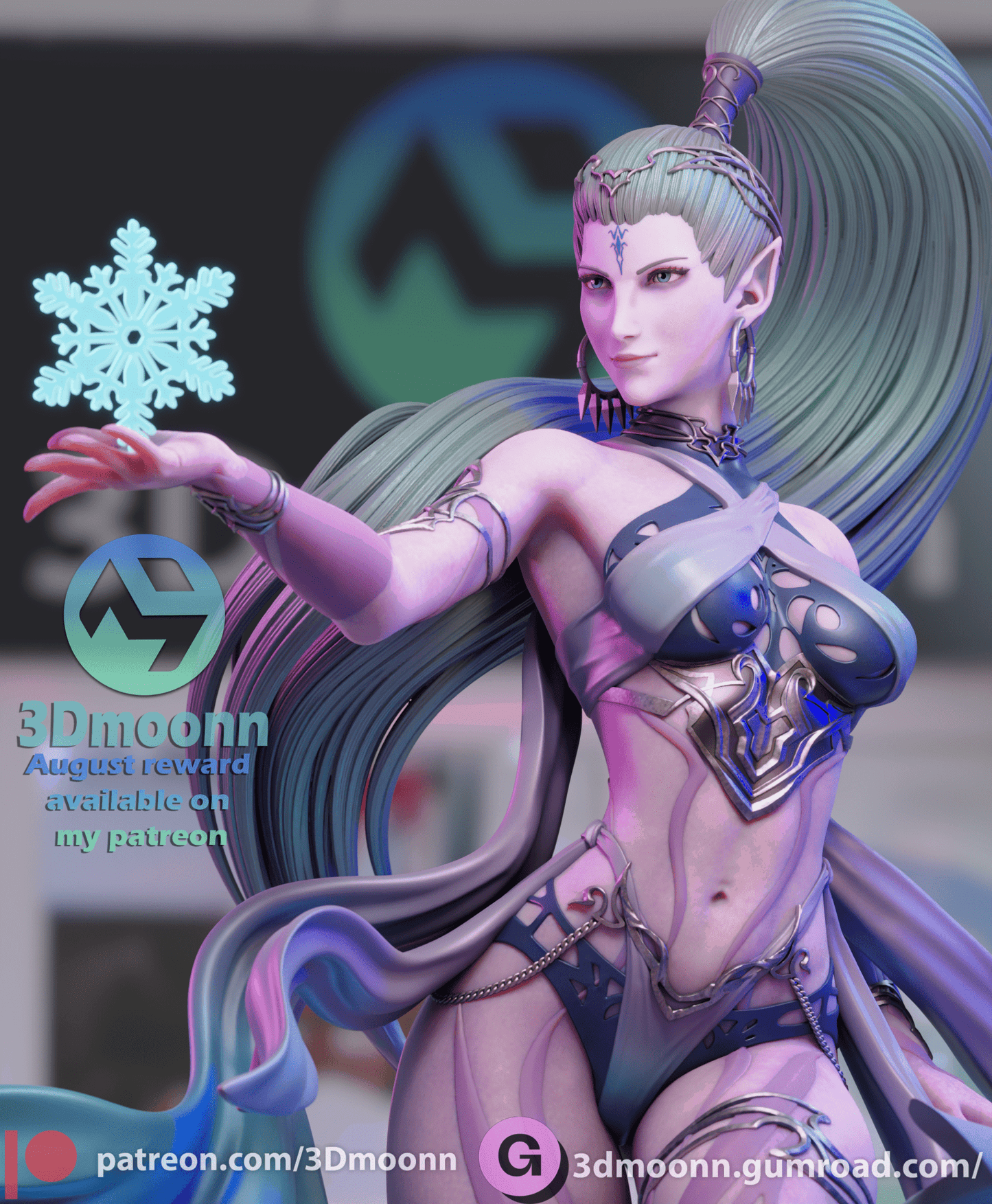 Shiva - 3DMoonn - Dark Forge Arts