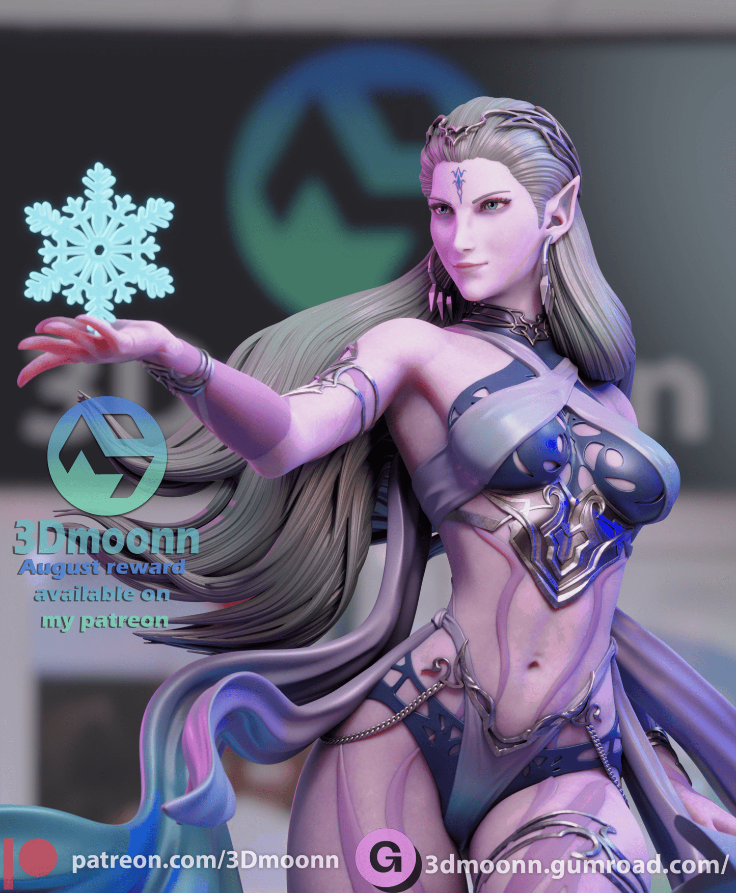Shiva - 3DMoonn - Dark Forge Arts