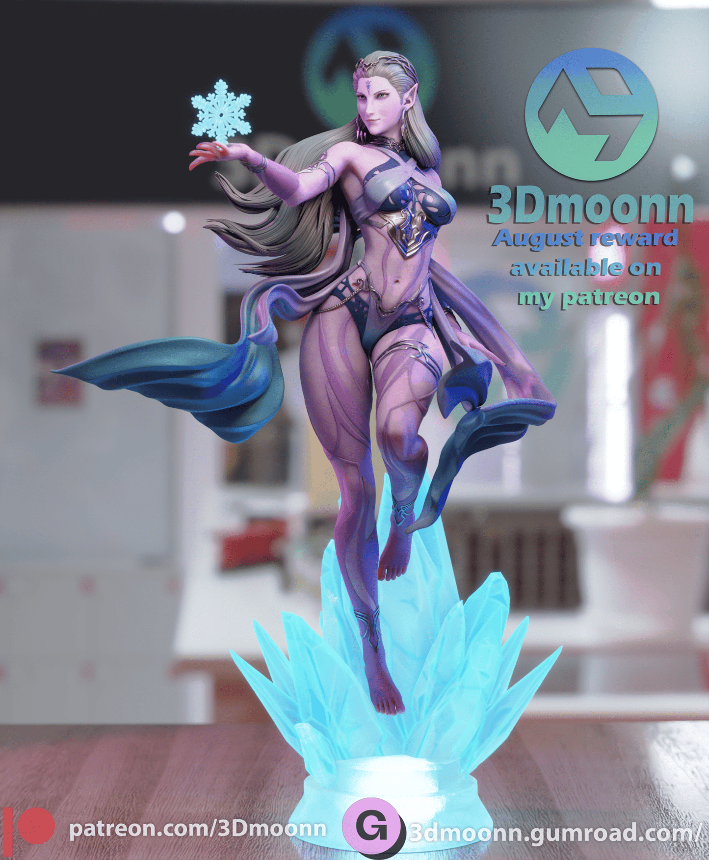 Shiva - 3DMoonn - Dark Forge Arts