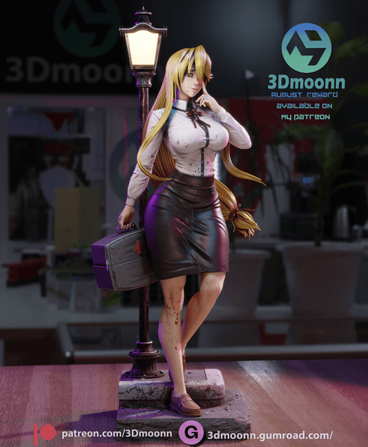 Shizuka Marikawa - 3DMoonn - Dark Forge Arts