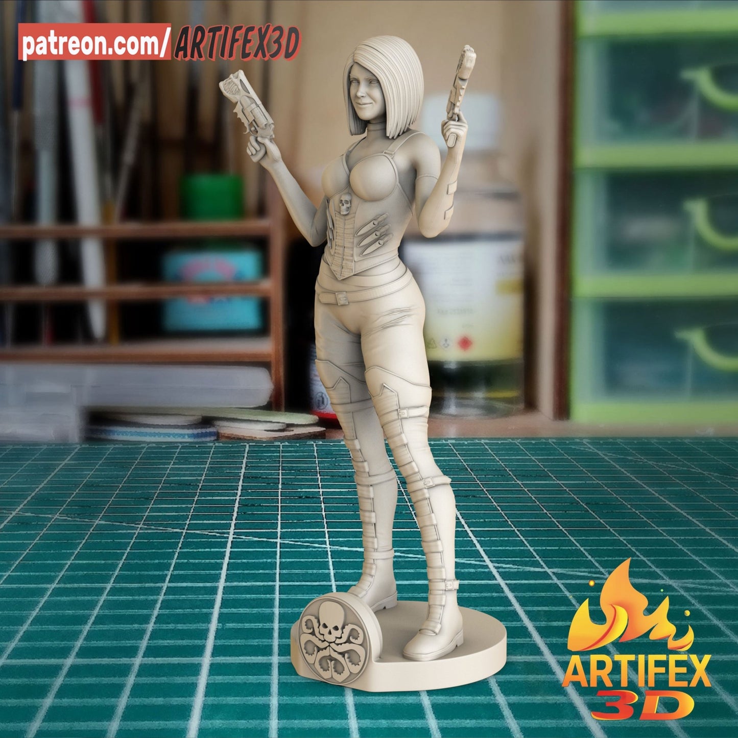 Sin - Artifex3D - Dark Forge Arts