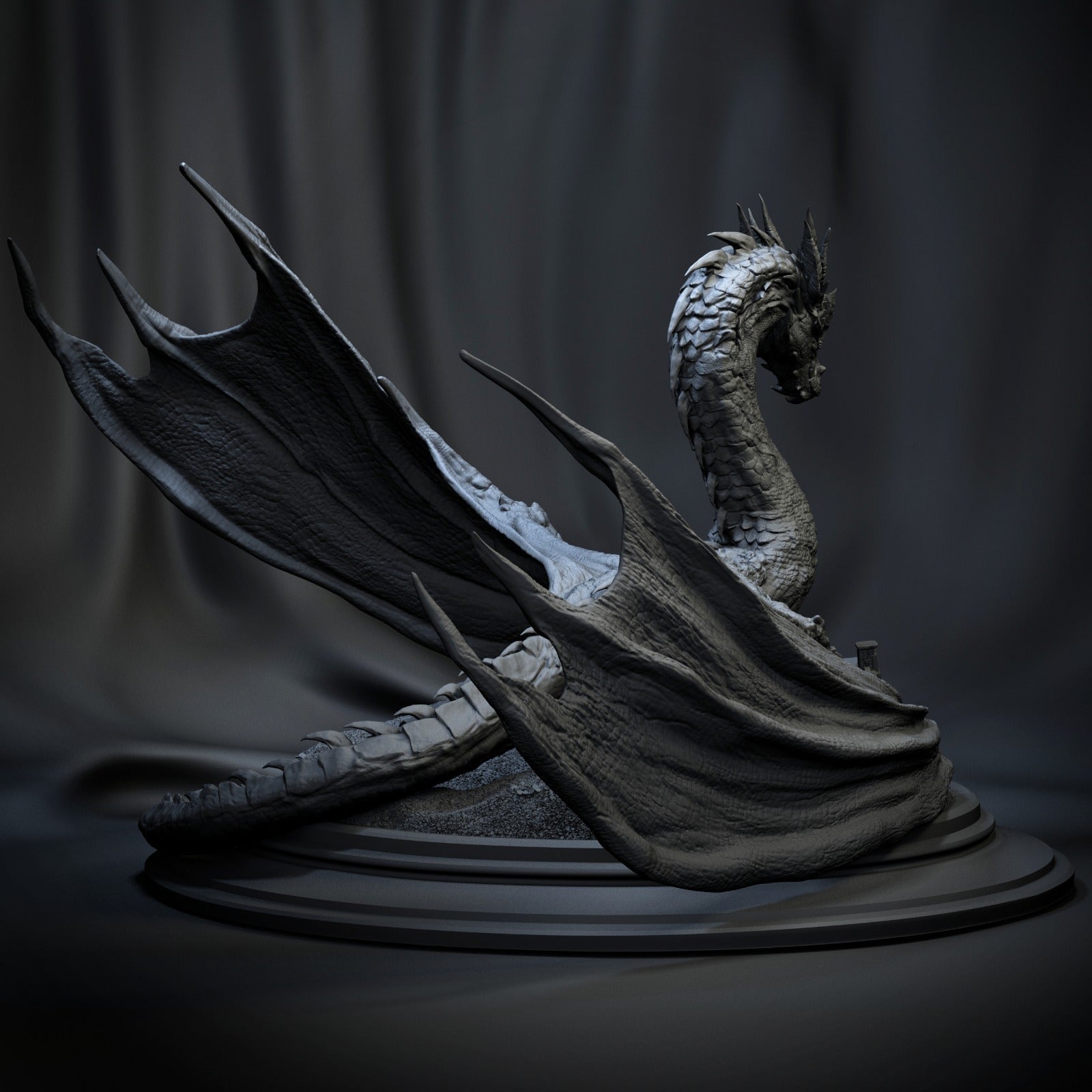 Smaug - CA 3D Studios - Dark Forge Arts