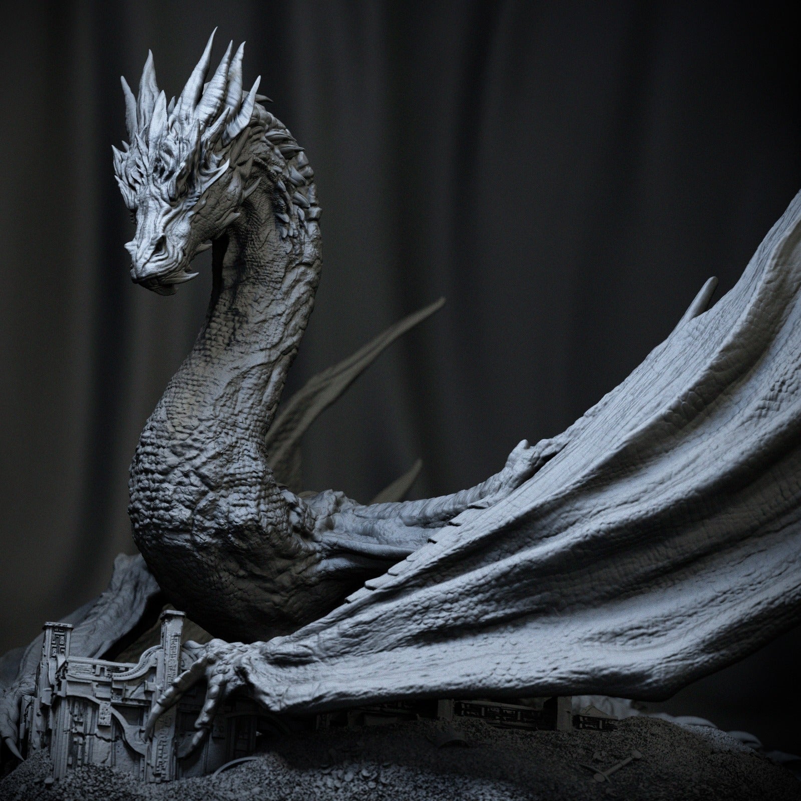 Smaug - CA 3D Studios - Dark Forge Arts