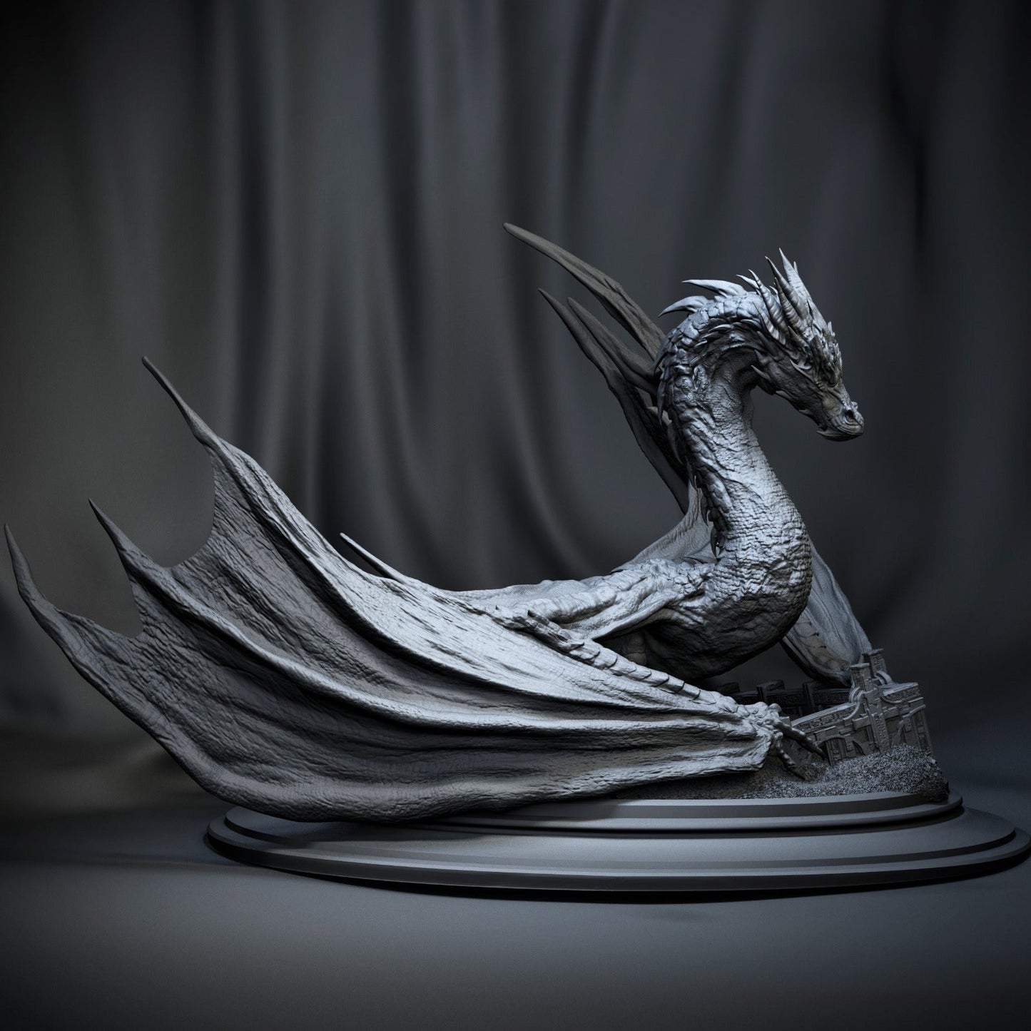 Smaug - CA 3D Studios - Dark Forge Arts