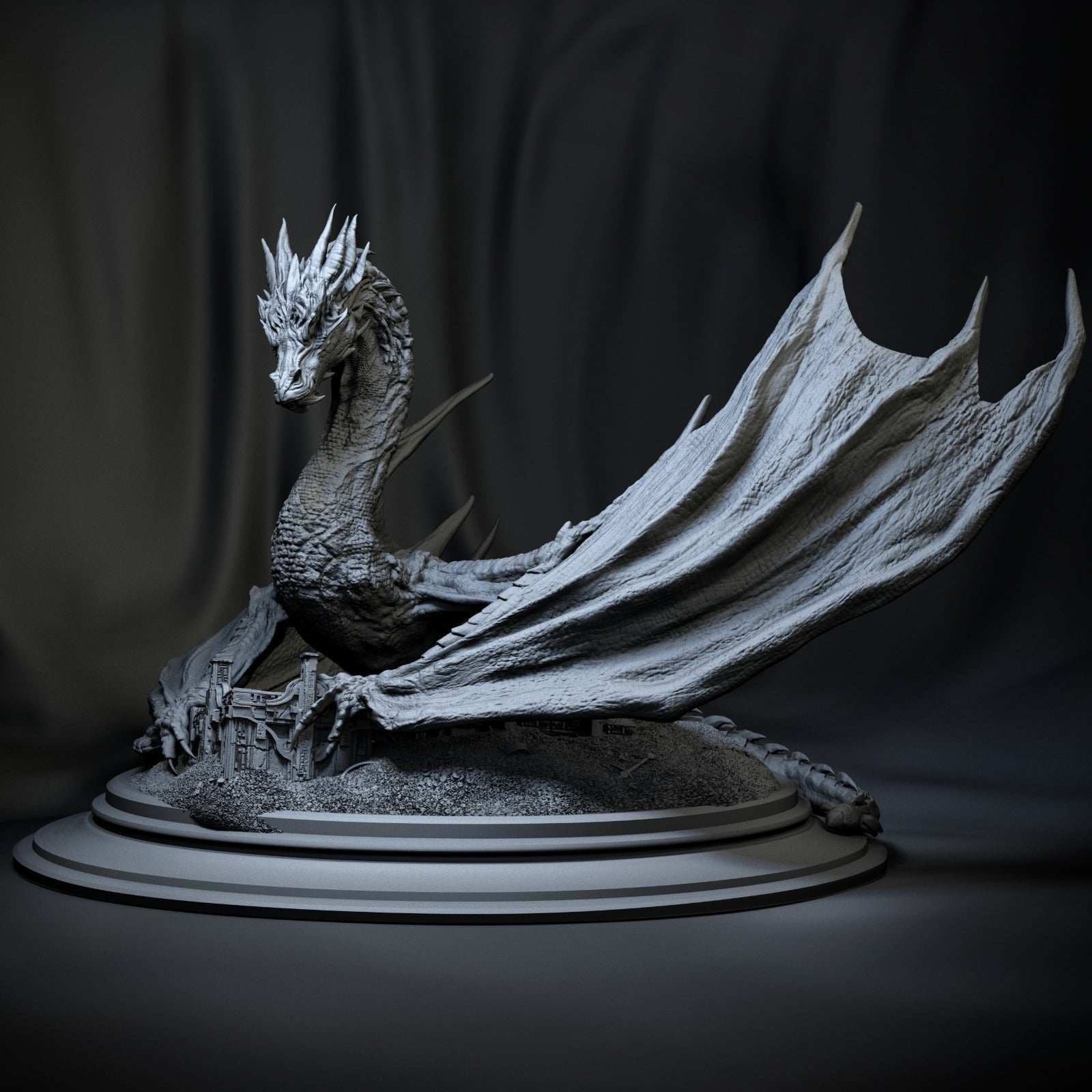 Smaug - CA 3D Studios - Dark Forge Arts