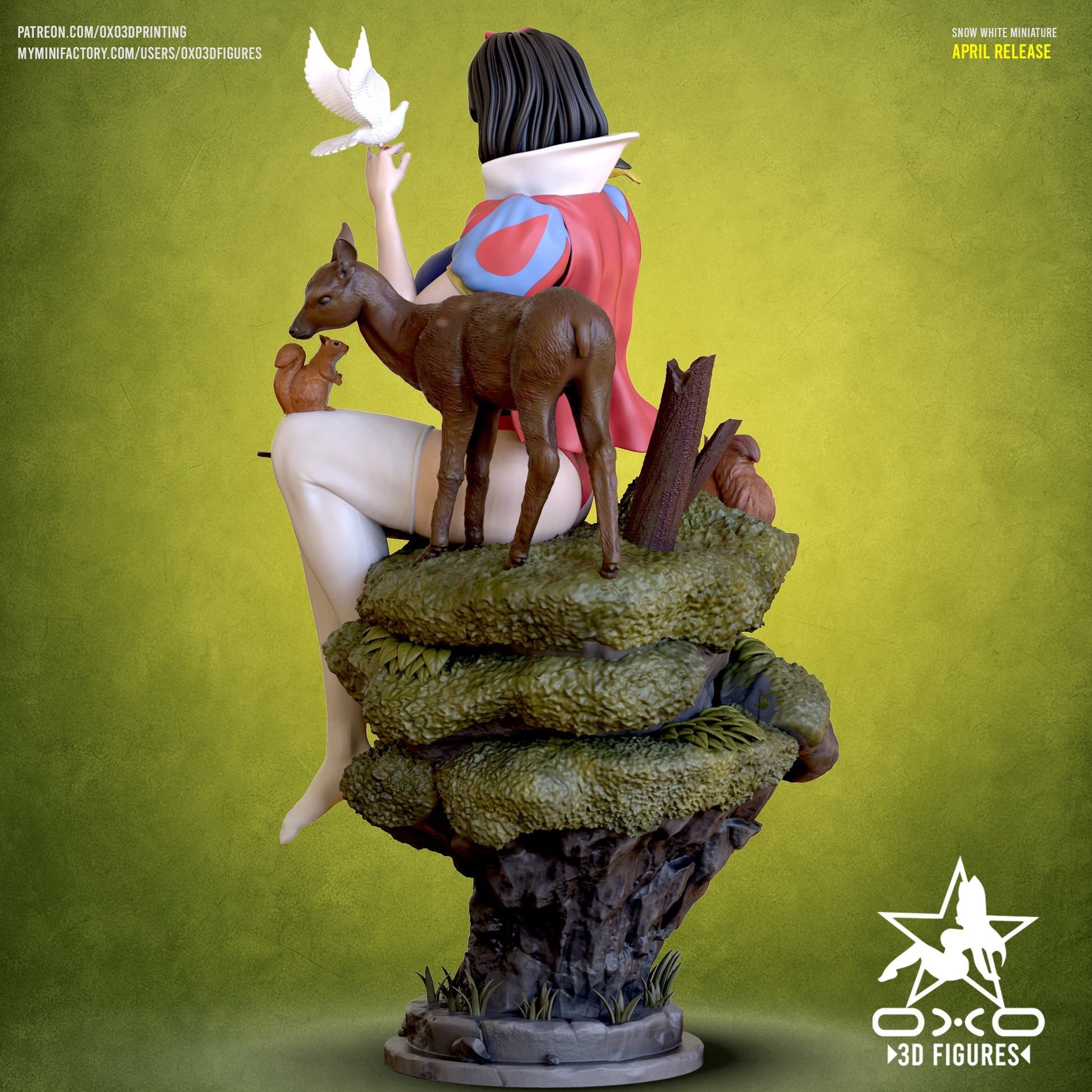 Snow White - OXO3D - Dark Forge Arts