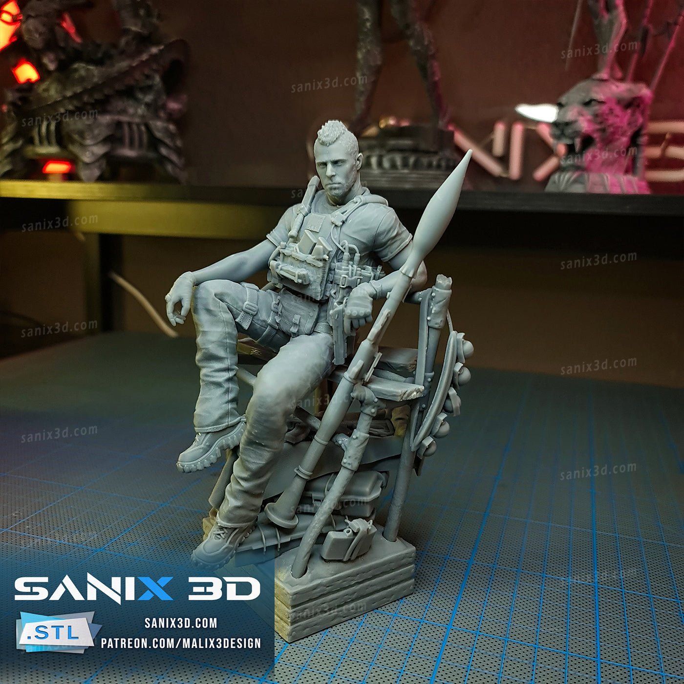 SOAP - Sanix3D - Dark Forge Arts