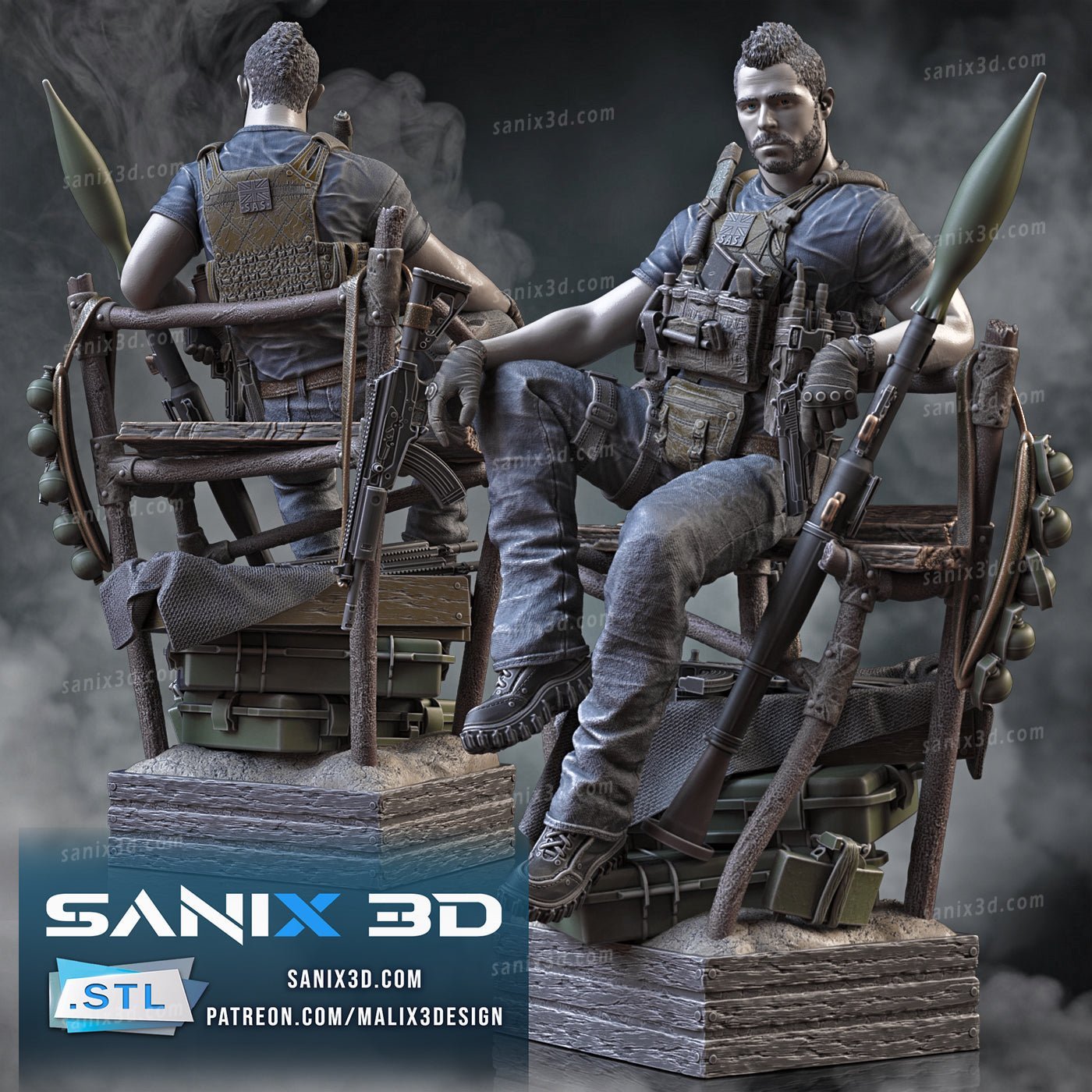 SOAP - Sanix3D - Dark Forge Arts