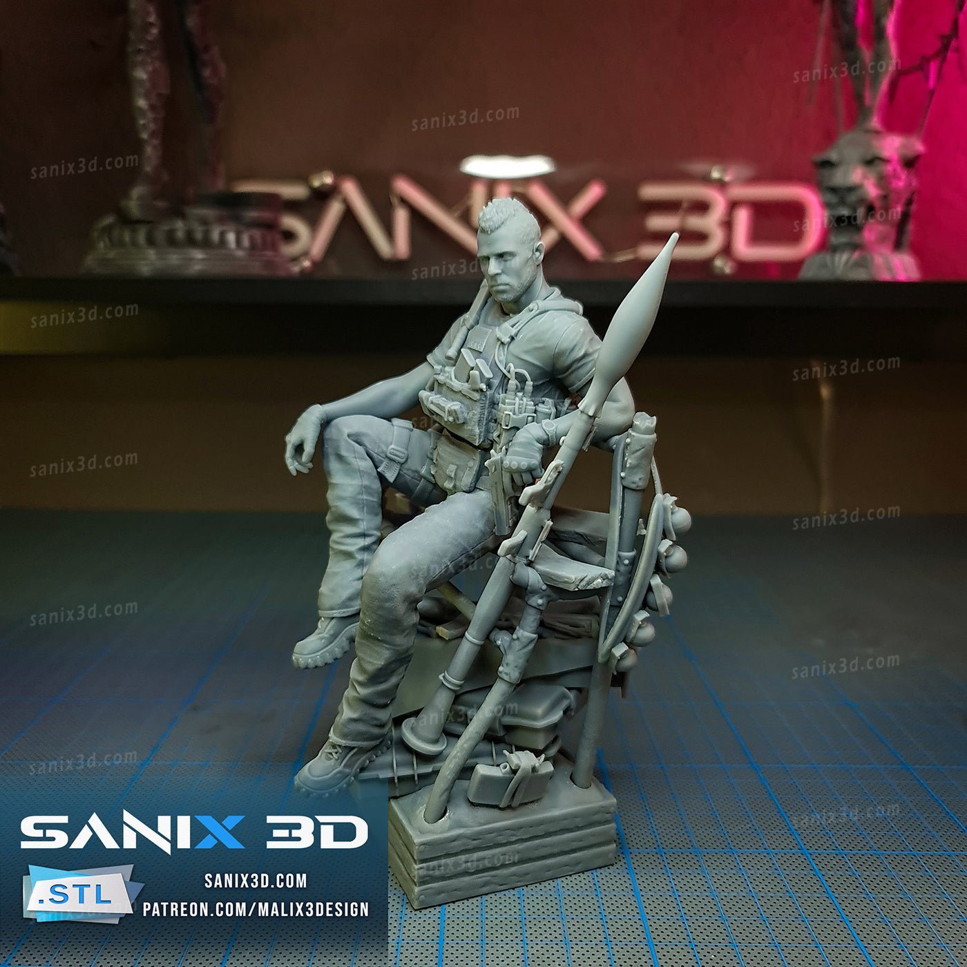 SOAP - Sanix3D - Dark Forge Arts