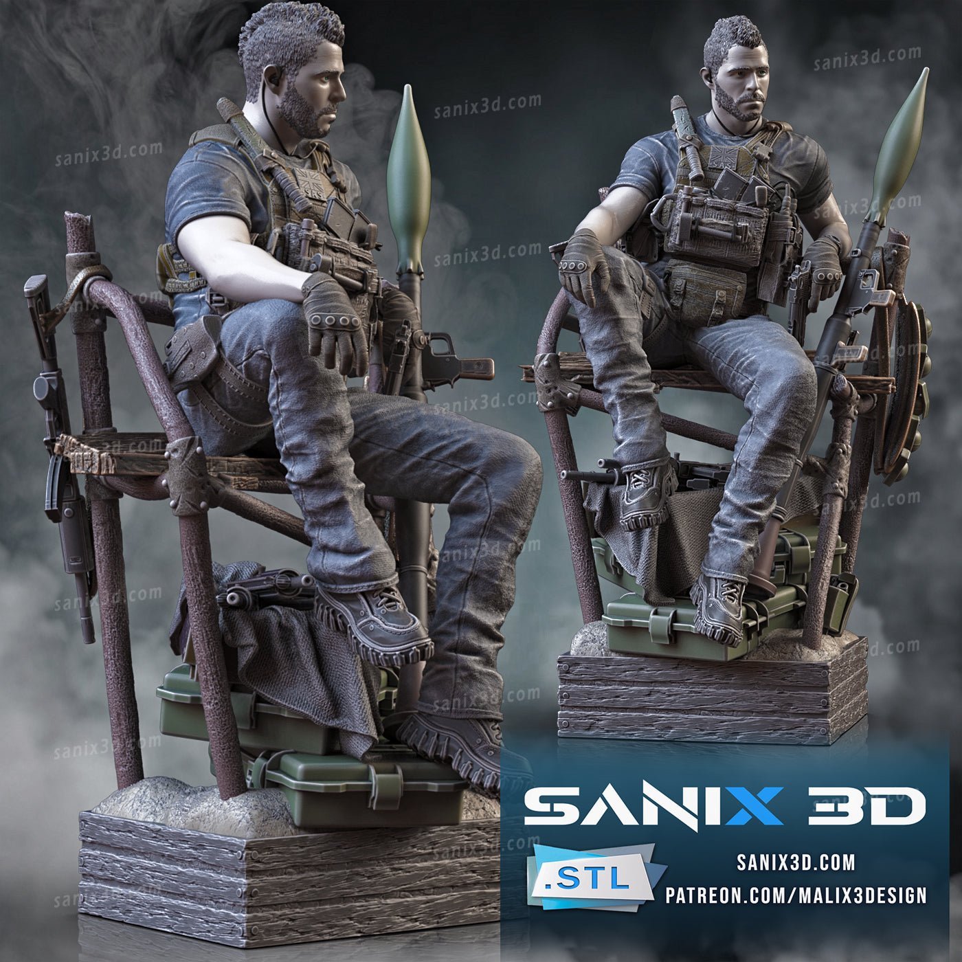 SOAP - Sanix3D - Dark Forge Arts