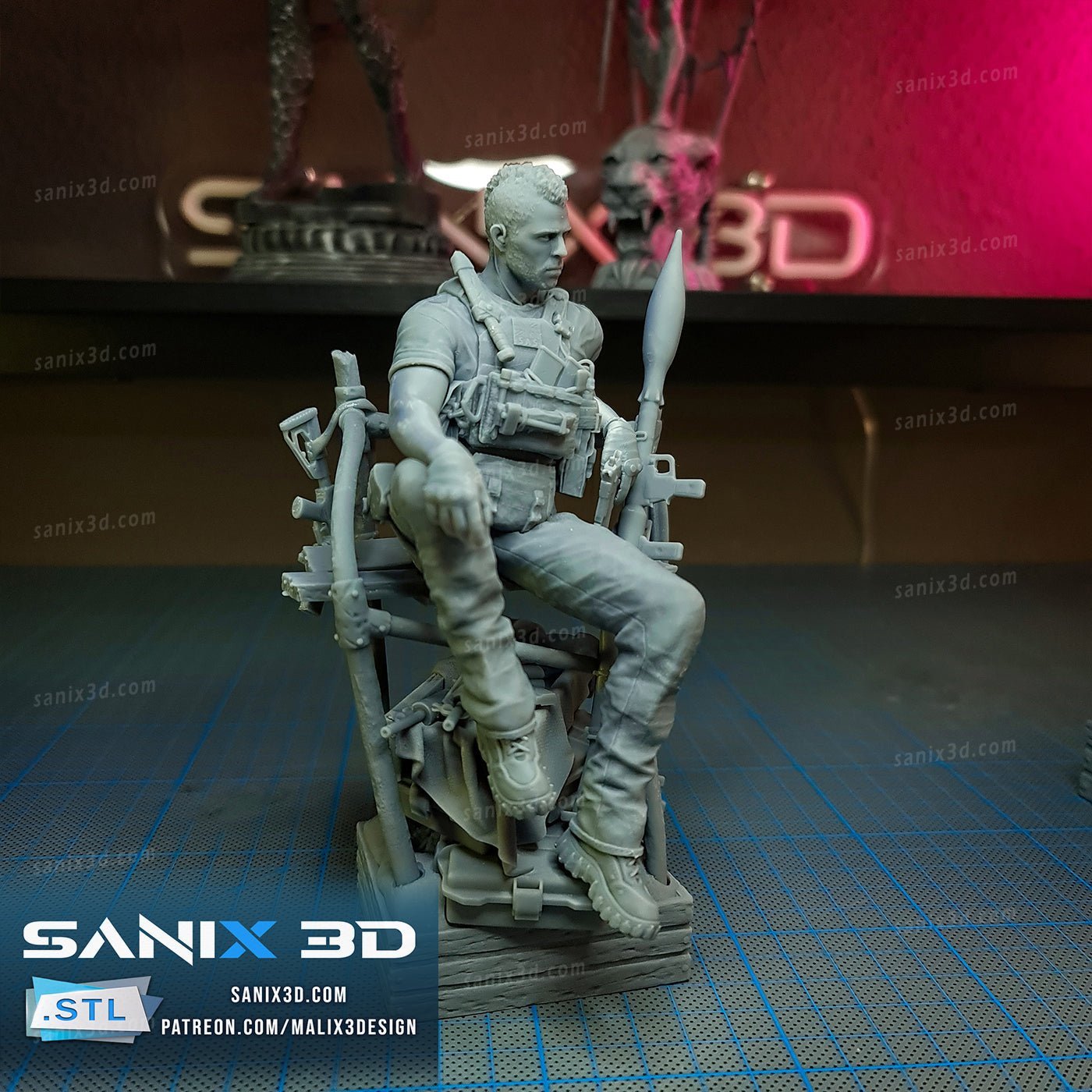 SOAP - Sanix3D - Dark Forge Arts