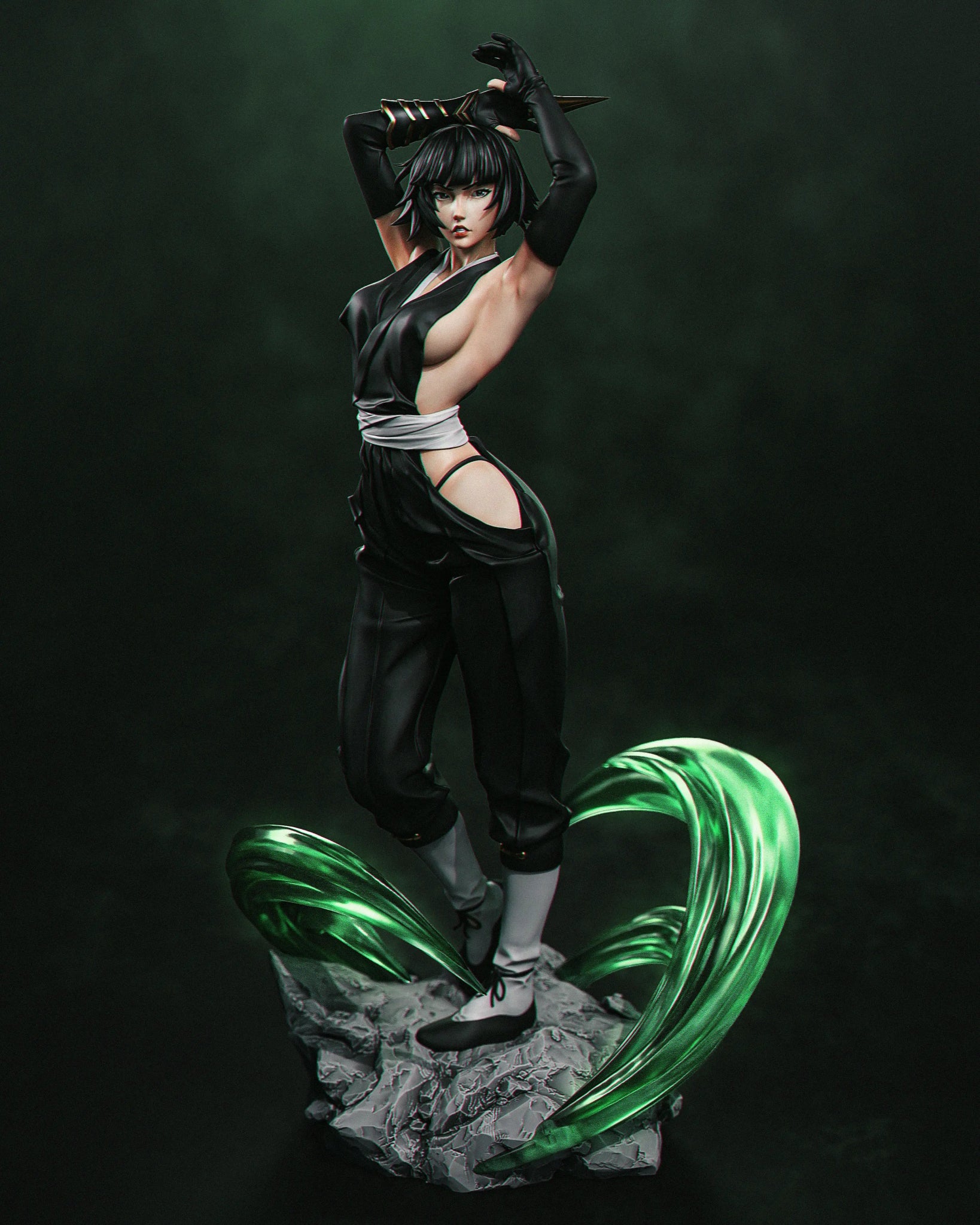 Soi Fon - CA 3D Studios - Dark Forge Arts
