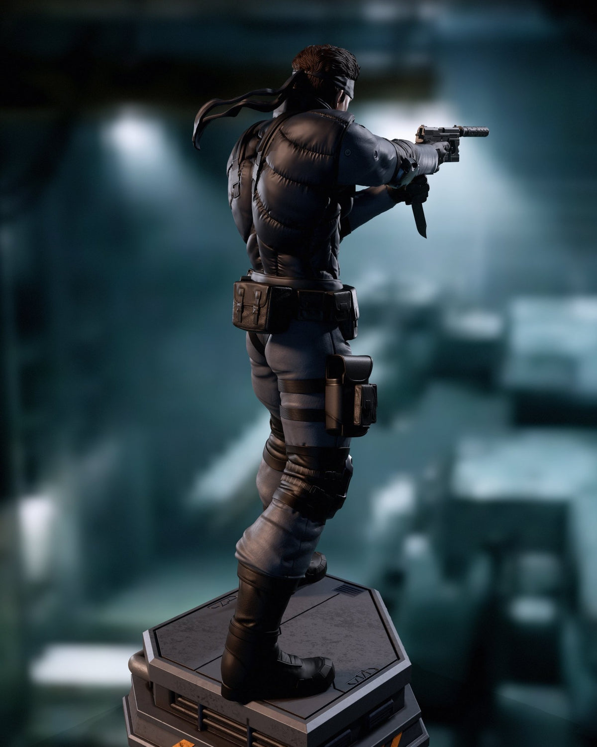 Solid Snake - CA 3D Studios - Dark Forge Arts