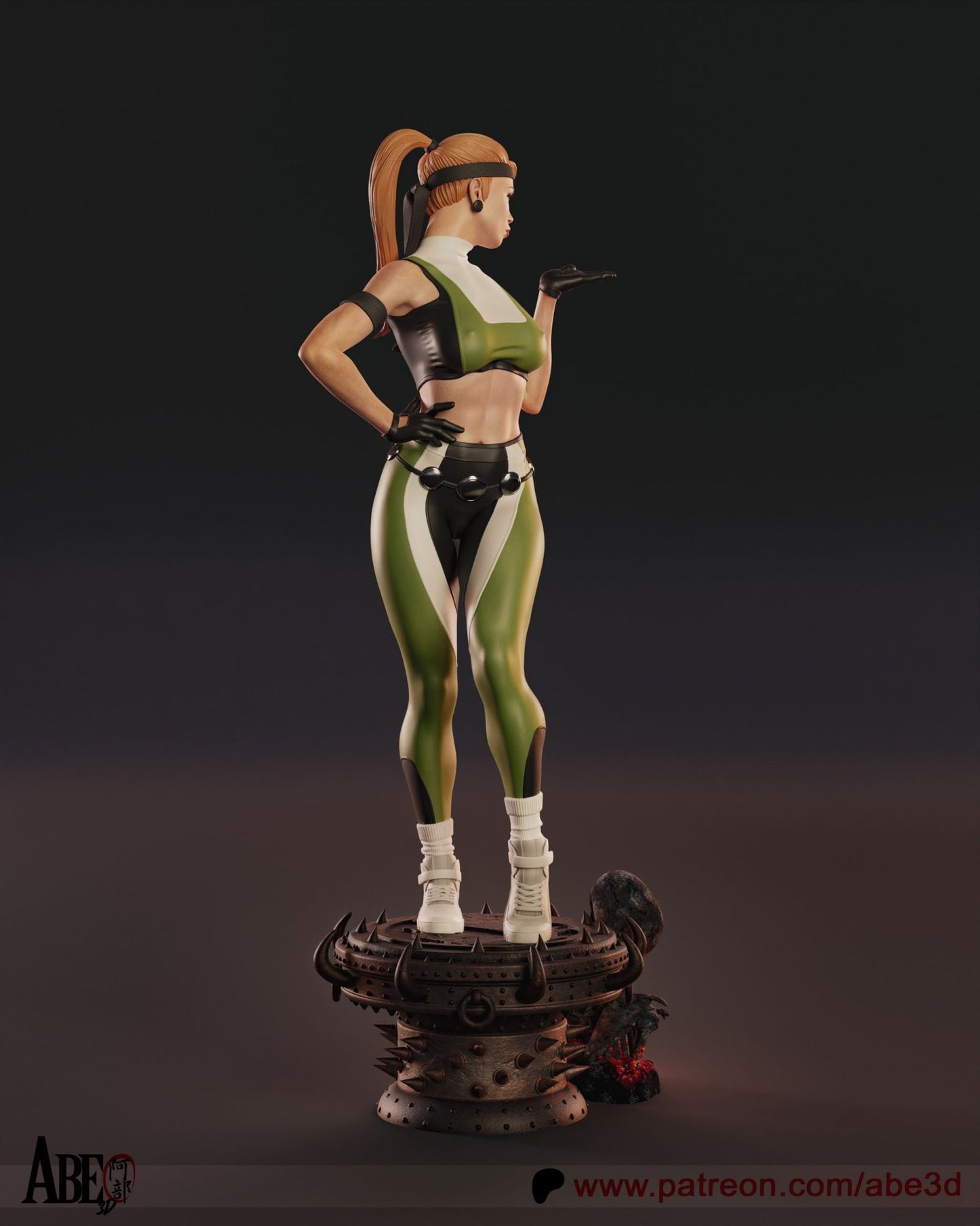 Sonya Blade - Abe3D - Dark Forge Arts