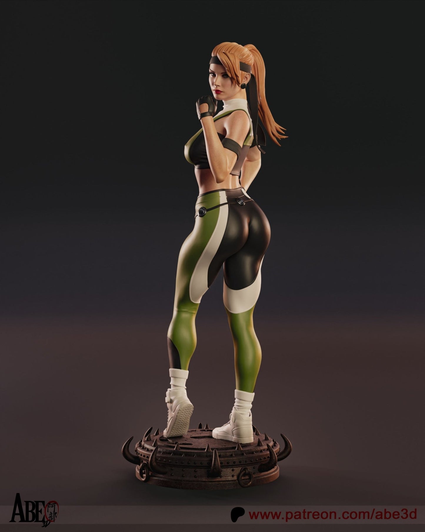 Sonya Blade - Abe3D - Dark Forge Arts