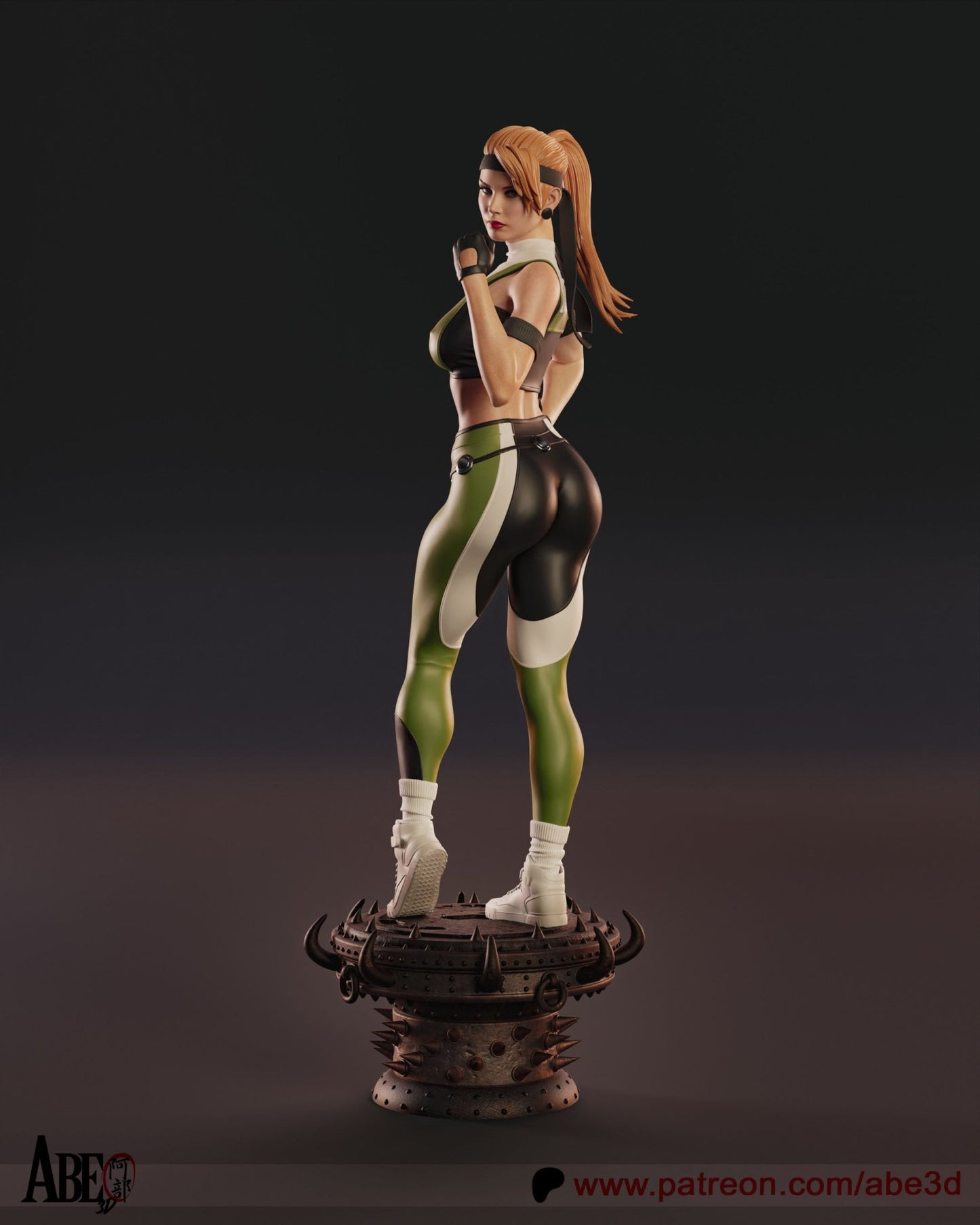 Sonya Blade - Abe3D - Dark Forge Arts